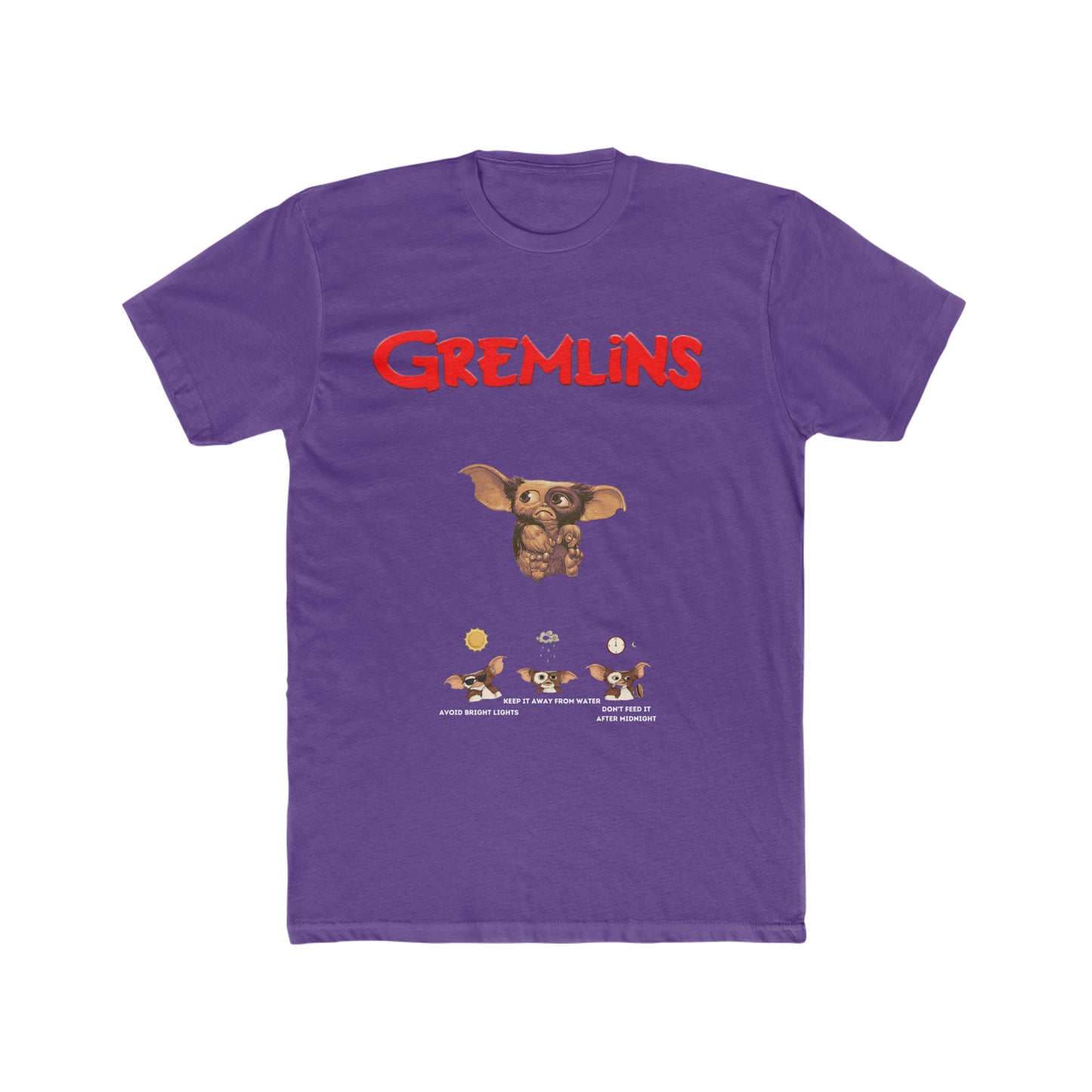 Vintage Inspired, Gremlins Custom Tee, Magwai Rules