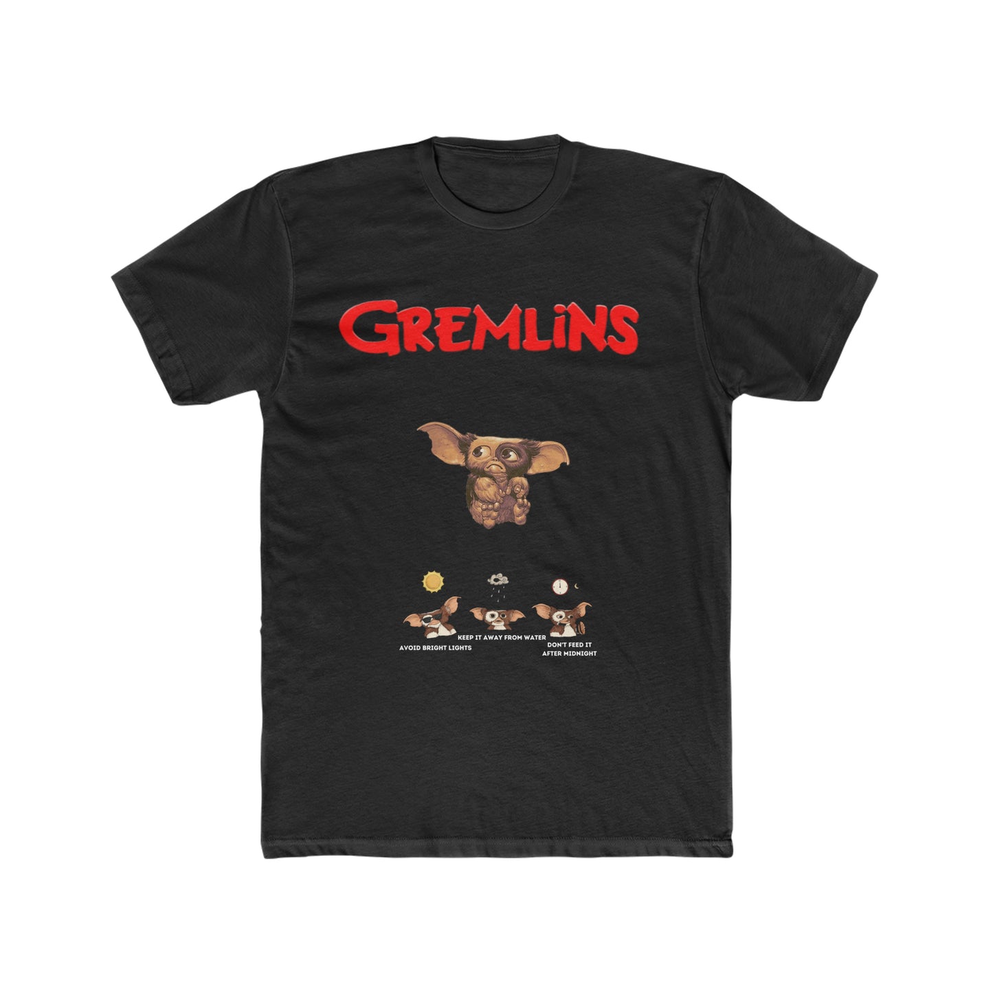 Vintage Inspired, Gremlins Custom Tee, Magwai Rules