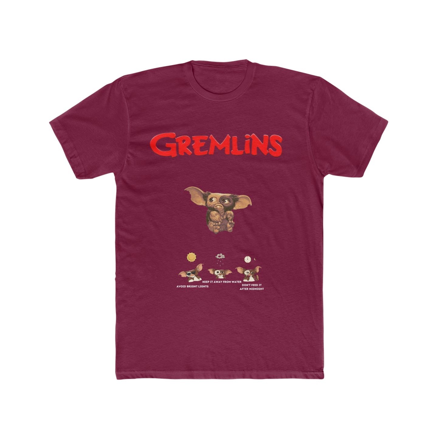 Vintage Inspired, Gremlins Custom Tee, Magwai Rules