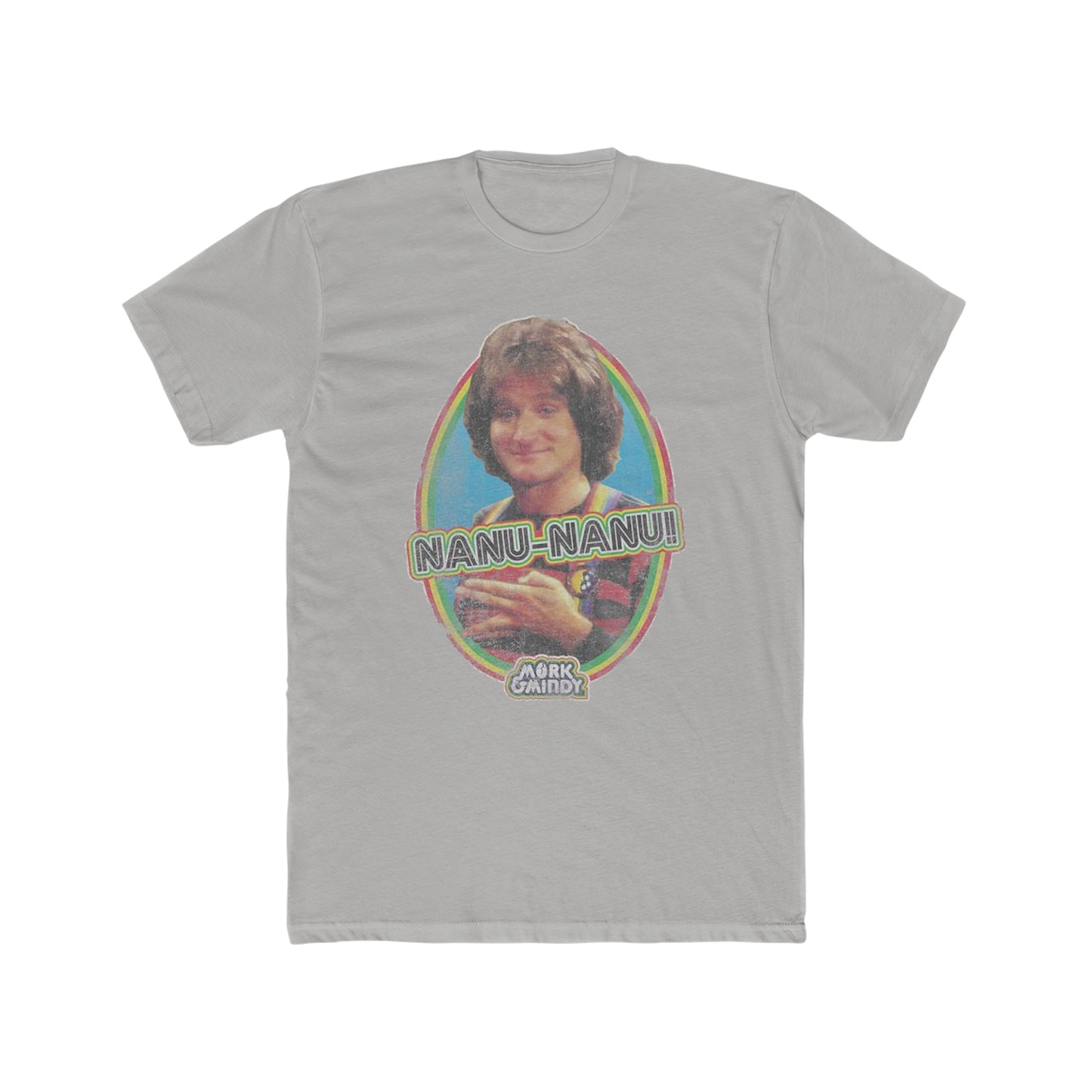 Mork and Mindy, Nanu-Nanu, Robin Williams, Vintage Inspired Tee