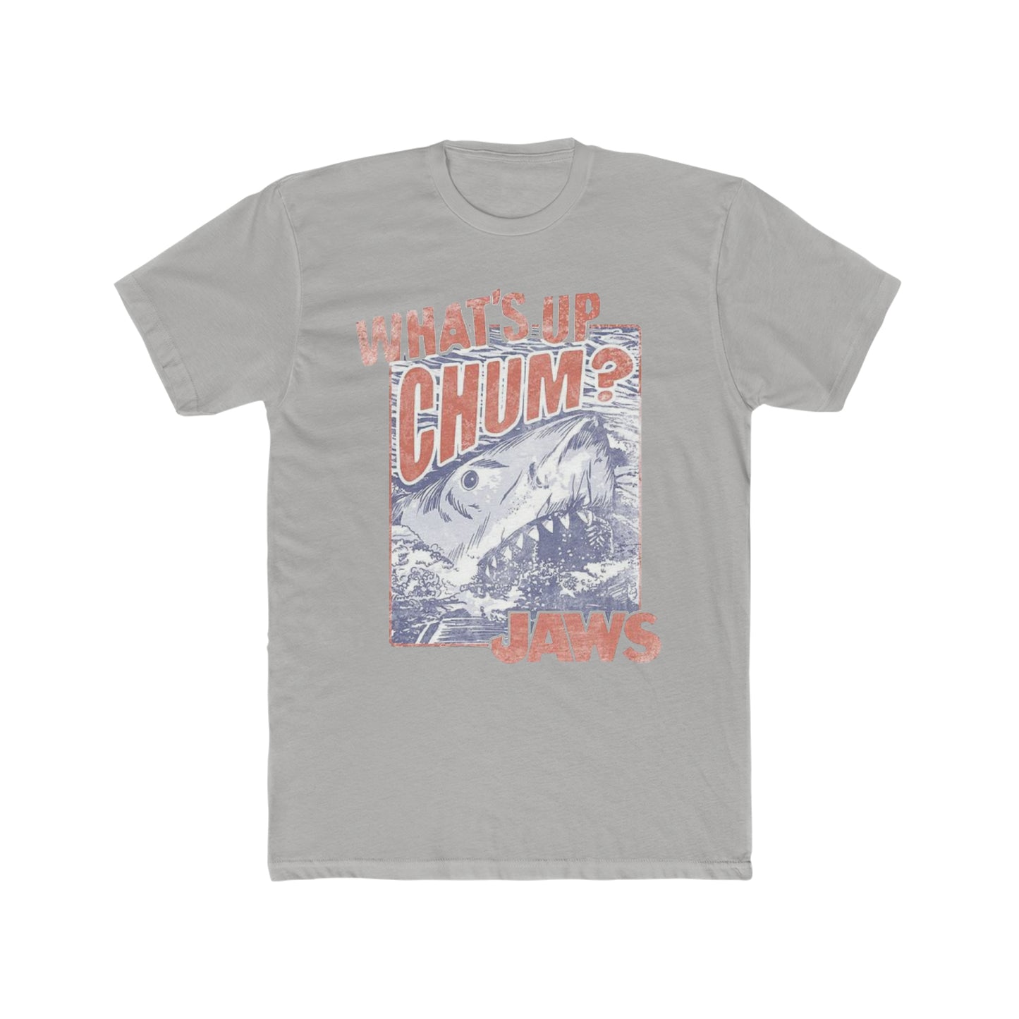 Jaws, What's Up Chum, Funny, Vintage Inspired Tee