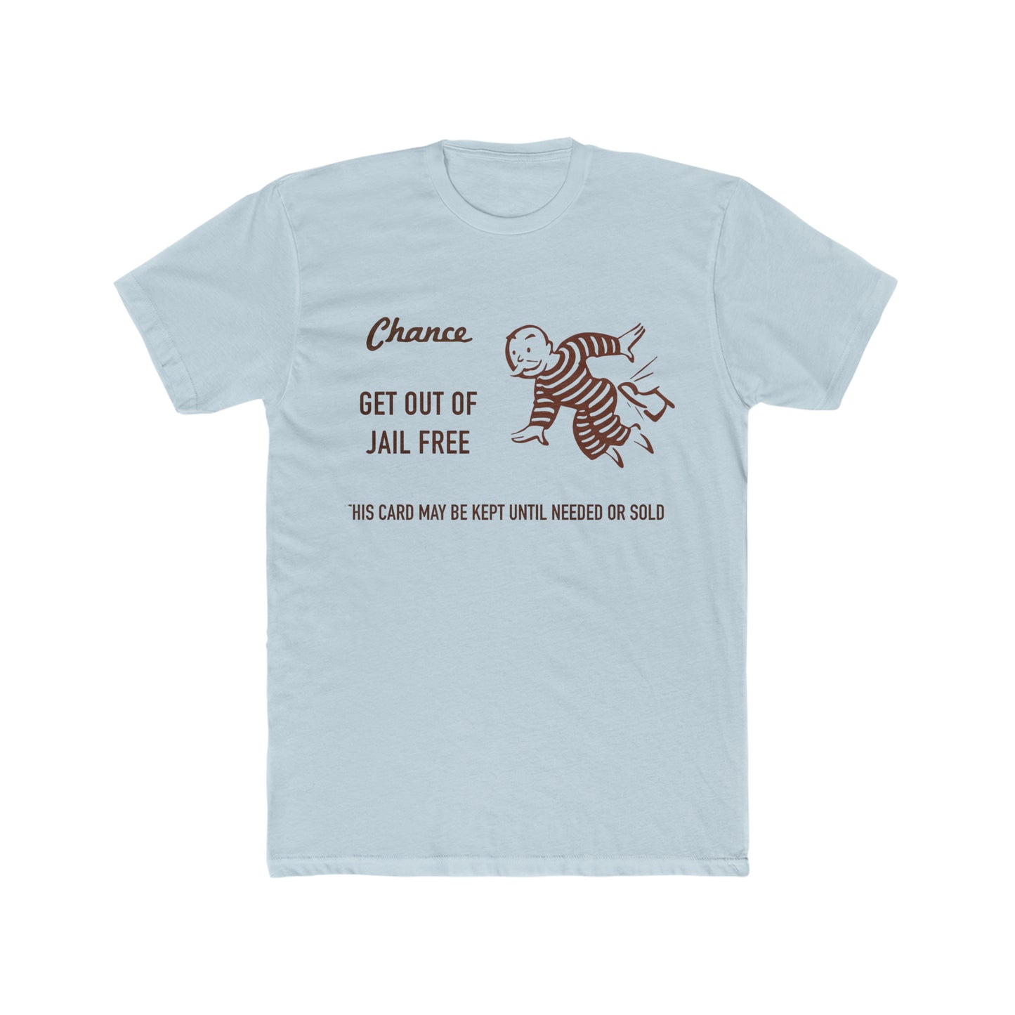 Chance, Get Out Of Jail Free Card, Monopoly Board Game Tee