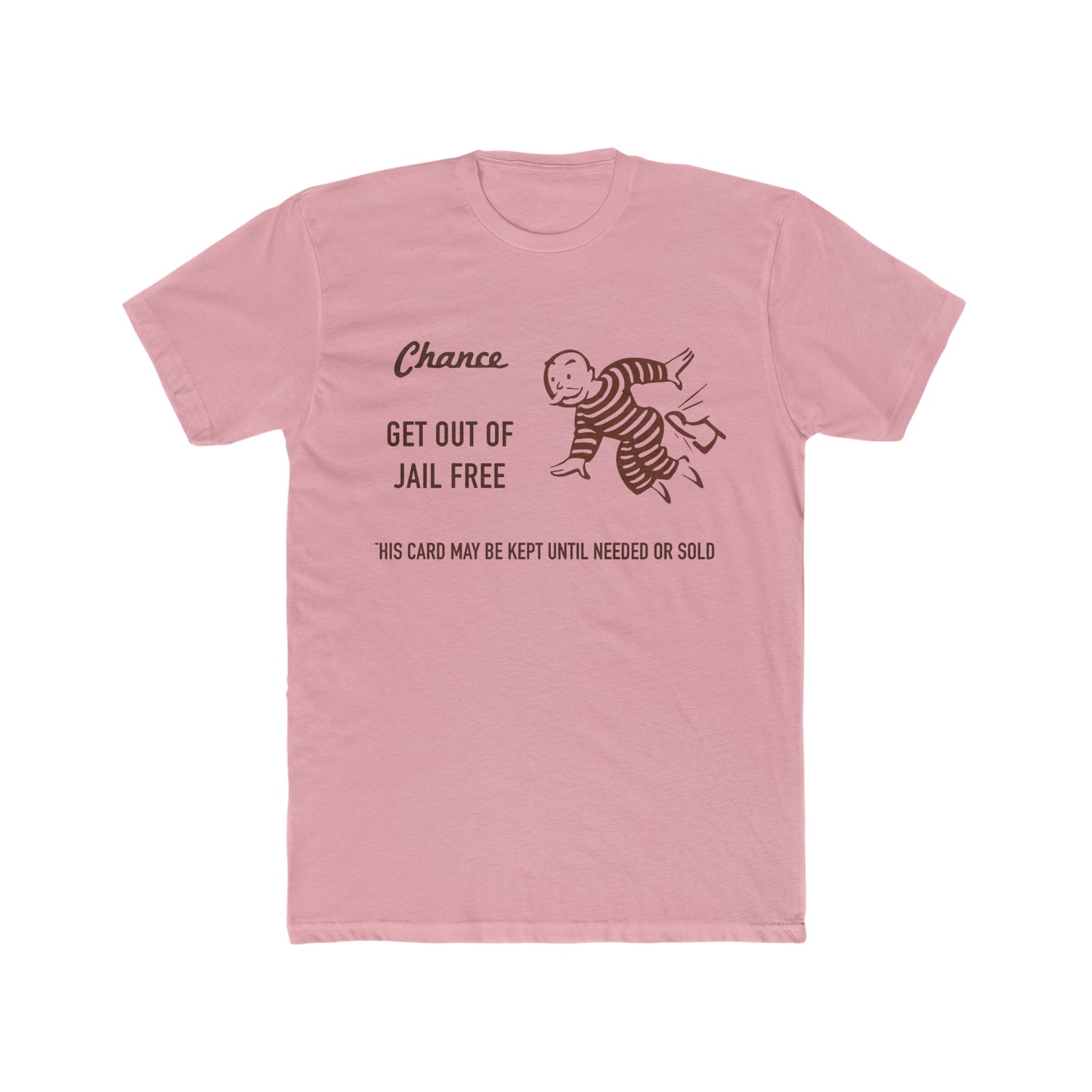 Chance, Get Out Of Jail Free Card, Monopoly Board Game Tee