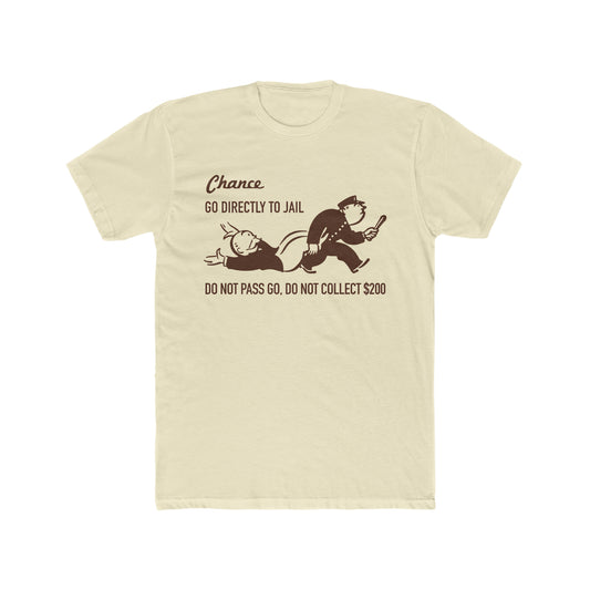 Chance,  Go Directly To Jail, Monopoly Board Game, Do Not Pass Go, Do Not Collect 200 Tee