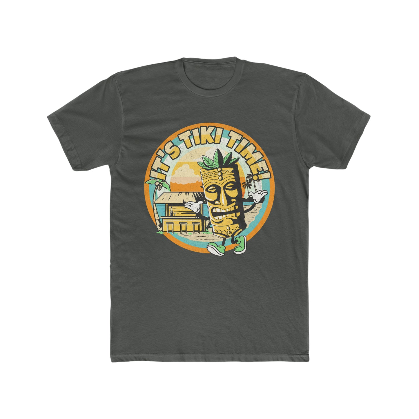 Tt's Tiki Time, Summer, Beach, Vintage Inspired Tee