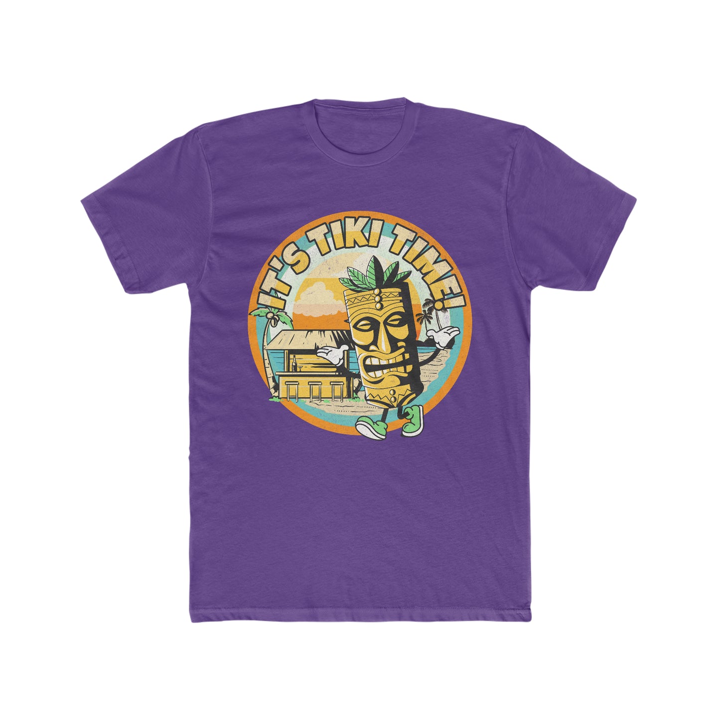 Tt's Tiki Time, Summer, Beach, Vintage Inspired Tee