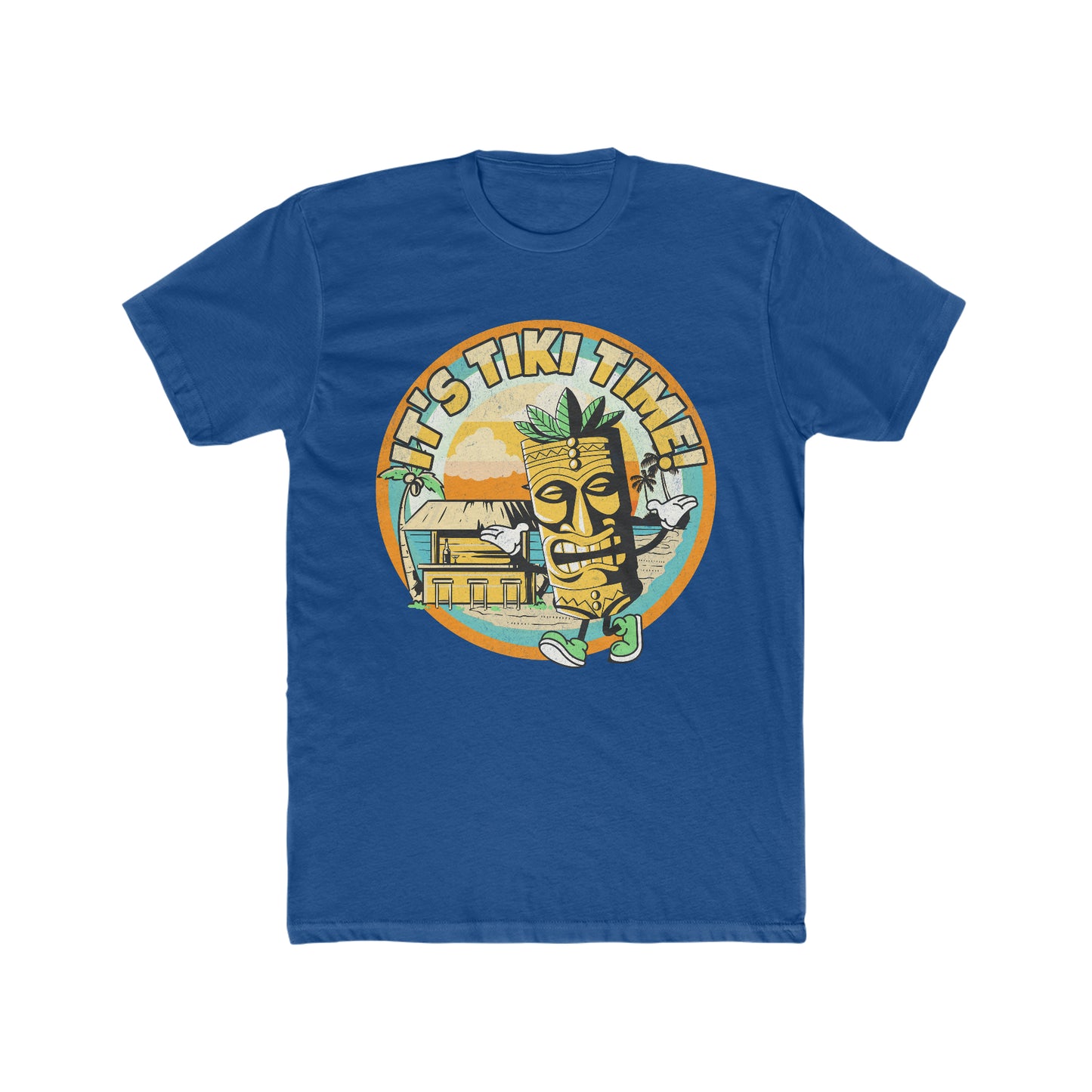 Tt's Tiki Time, Summer, Beach, Vintage Inspired Tee