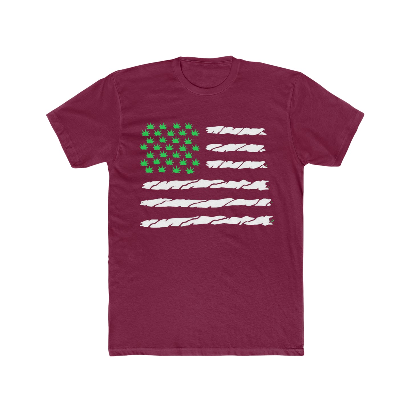 American Flag Made of Joints, 420, Weed, Marijuana Tee