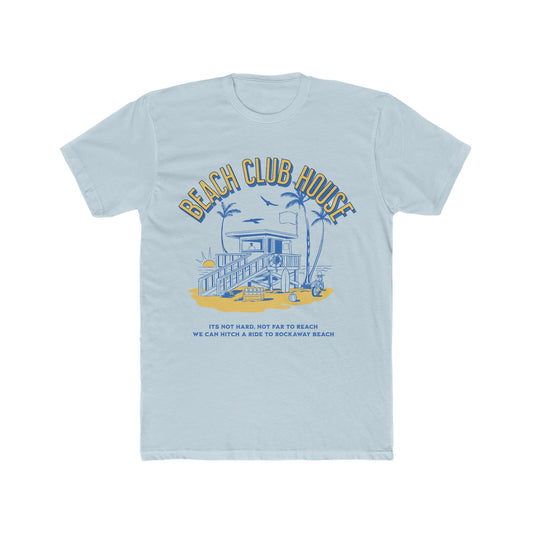 Beach Club House, Rockaway Beach, Summer Fun, Happy, Sunshine Tee