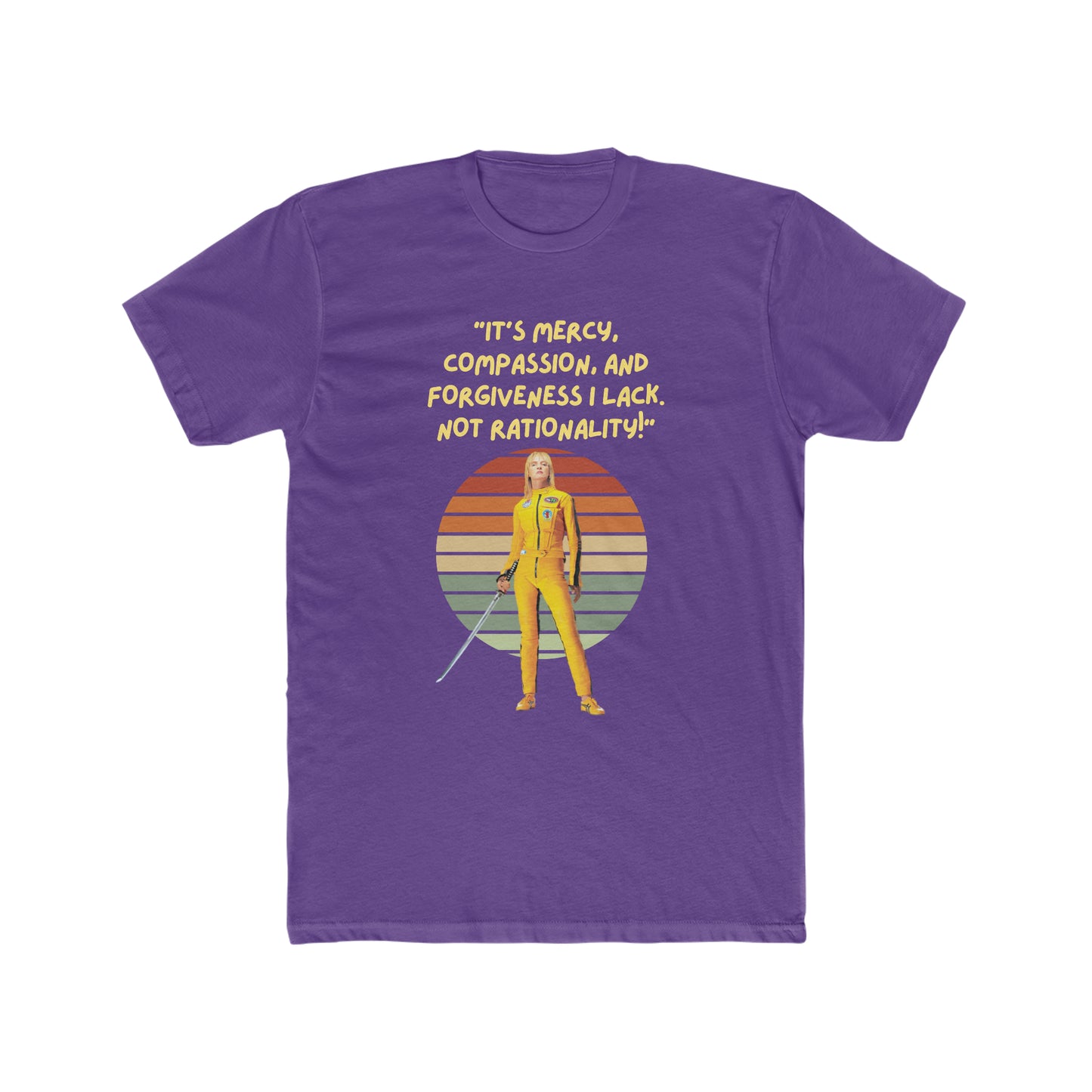 Kill Bill, The Bride Quote, Uma Thurman Retro Tee