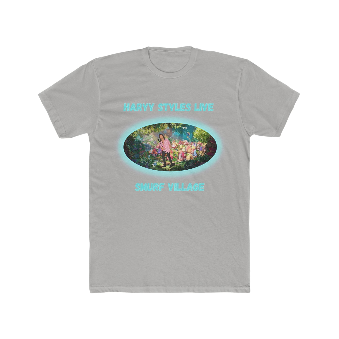 Harry Styles Live at Smurf Village Custom Tee