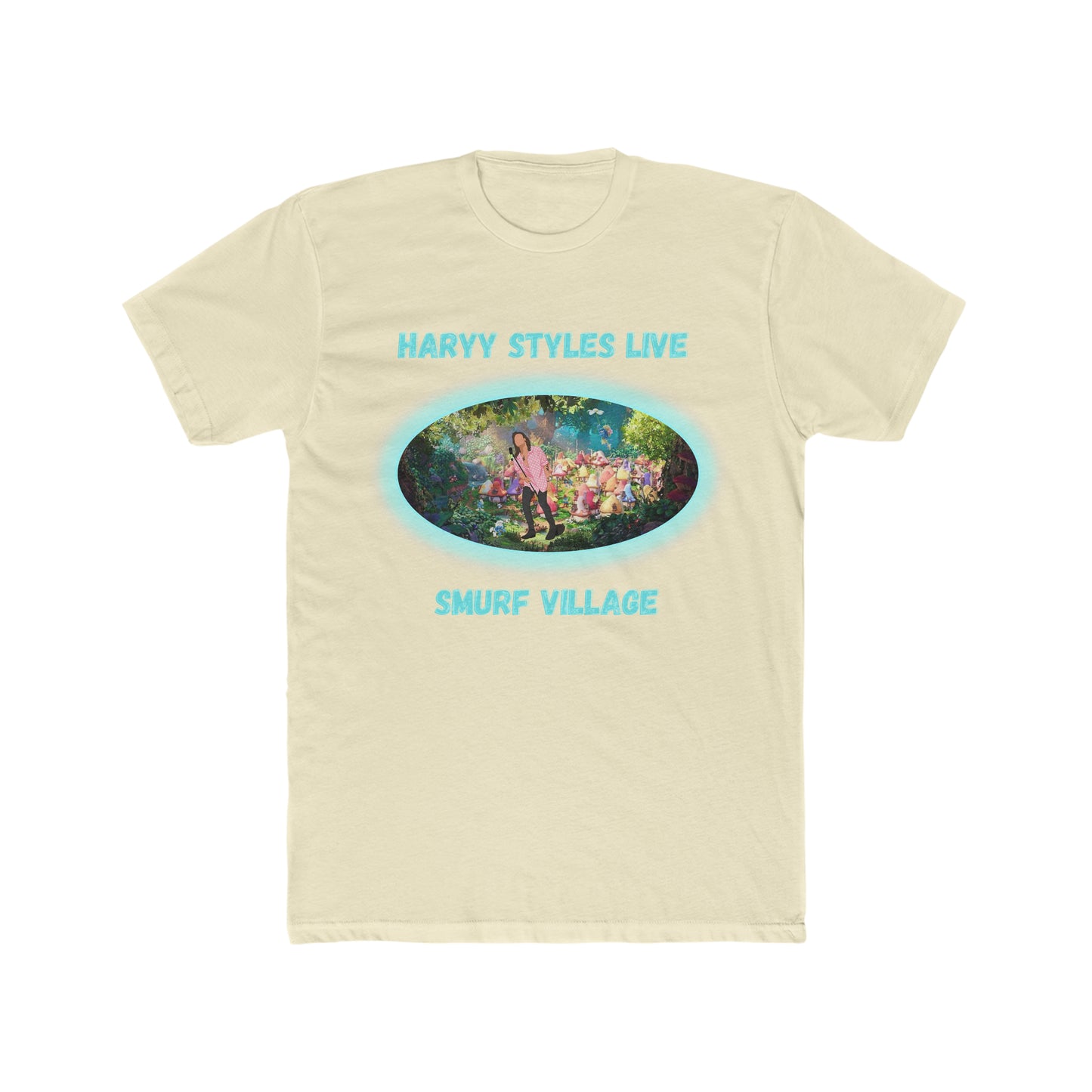 Harry Styles Live at Smurf Village Custom Tee