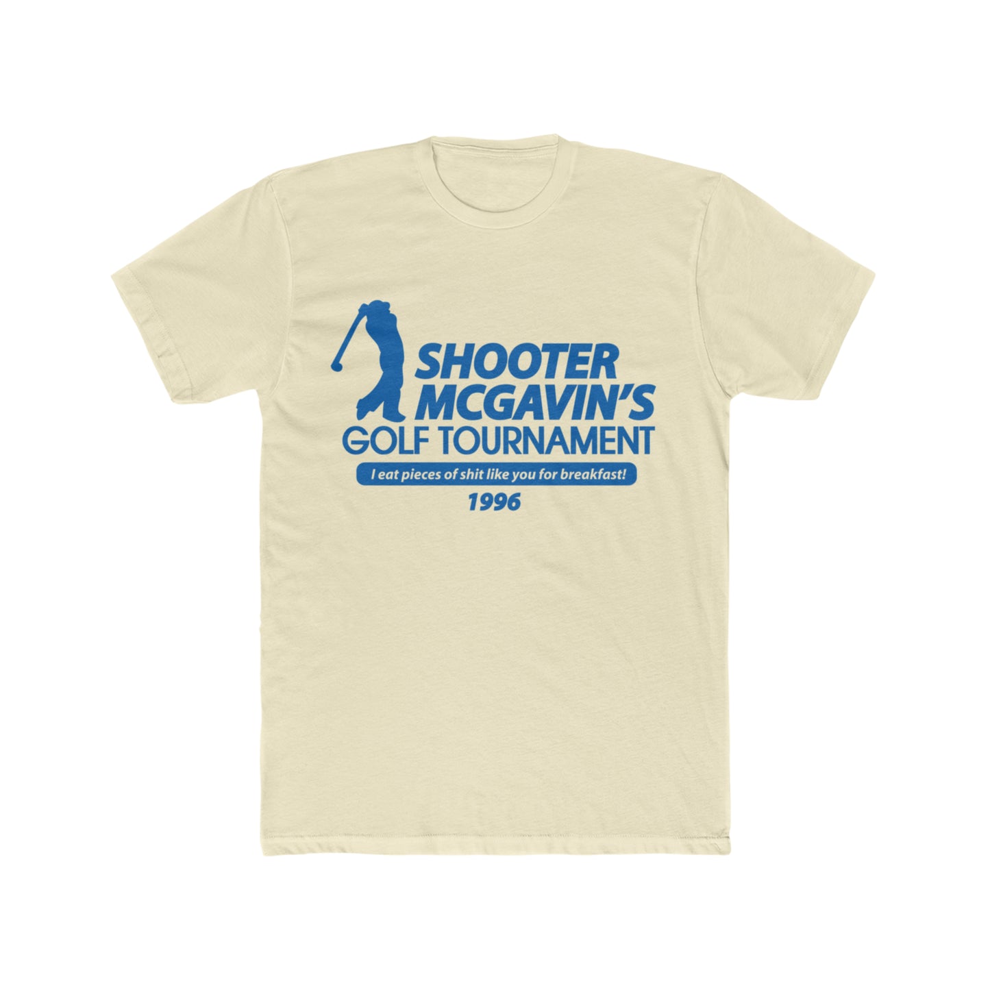 Happy Gillmore Parody T-Shirt, Christopher McDonald, is Shooter McGavin, Funny Tee