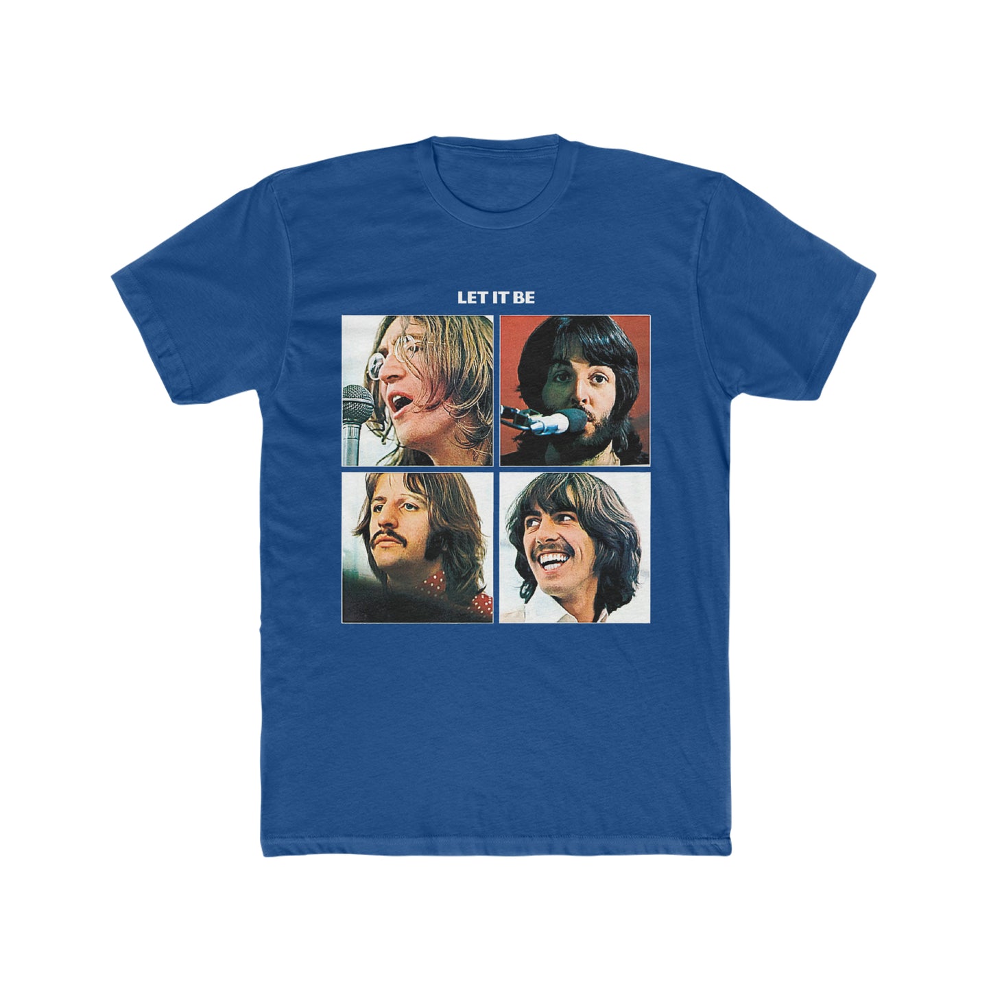 The Beatles, Let it Be Album Cover, Iconic Song Tee