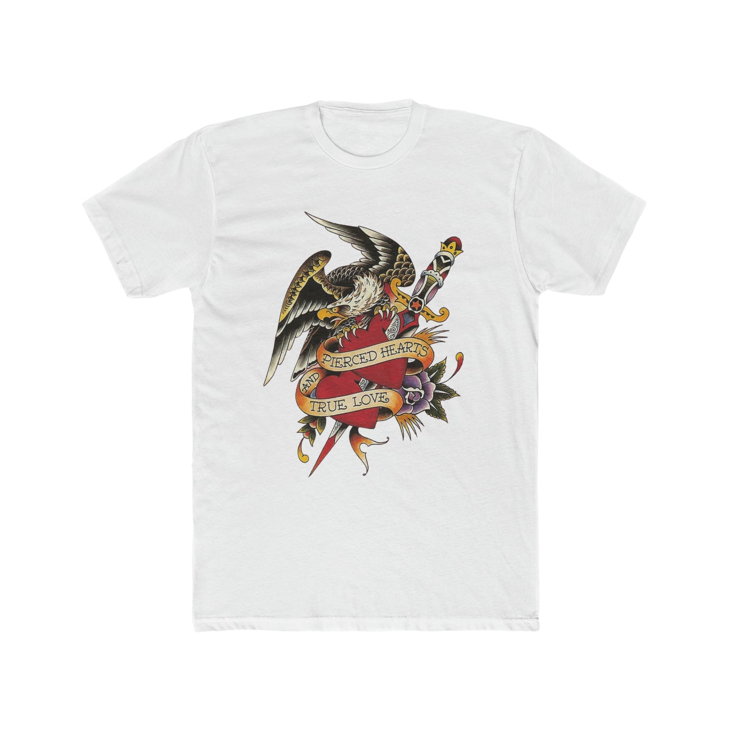 Ed Hardy Inspired, Pierced Hearts and True Love Tee