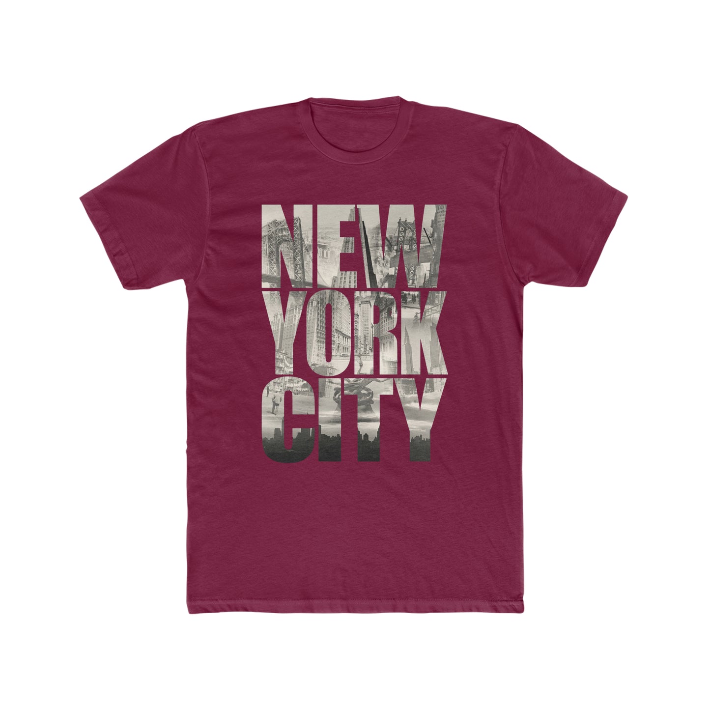 New York City, Bridges and Buildings in the Shirt, Classic Tee