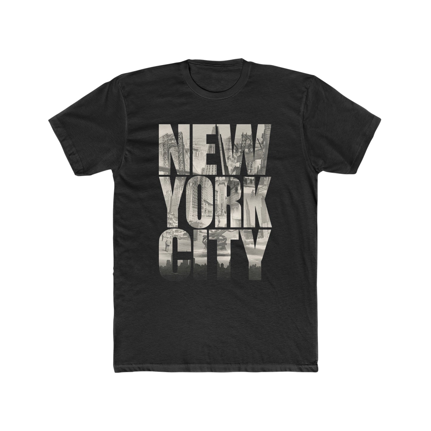 New York City, Bridges and Buildings in the Shirt, Classic Tee