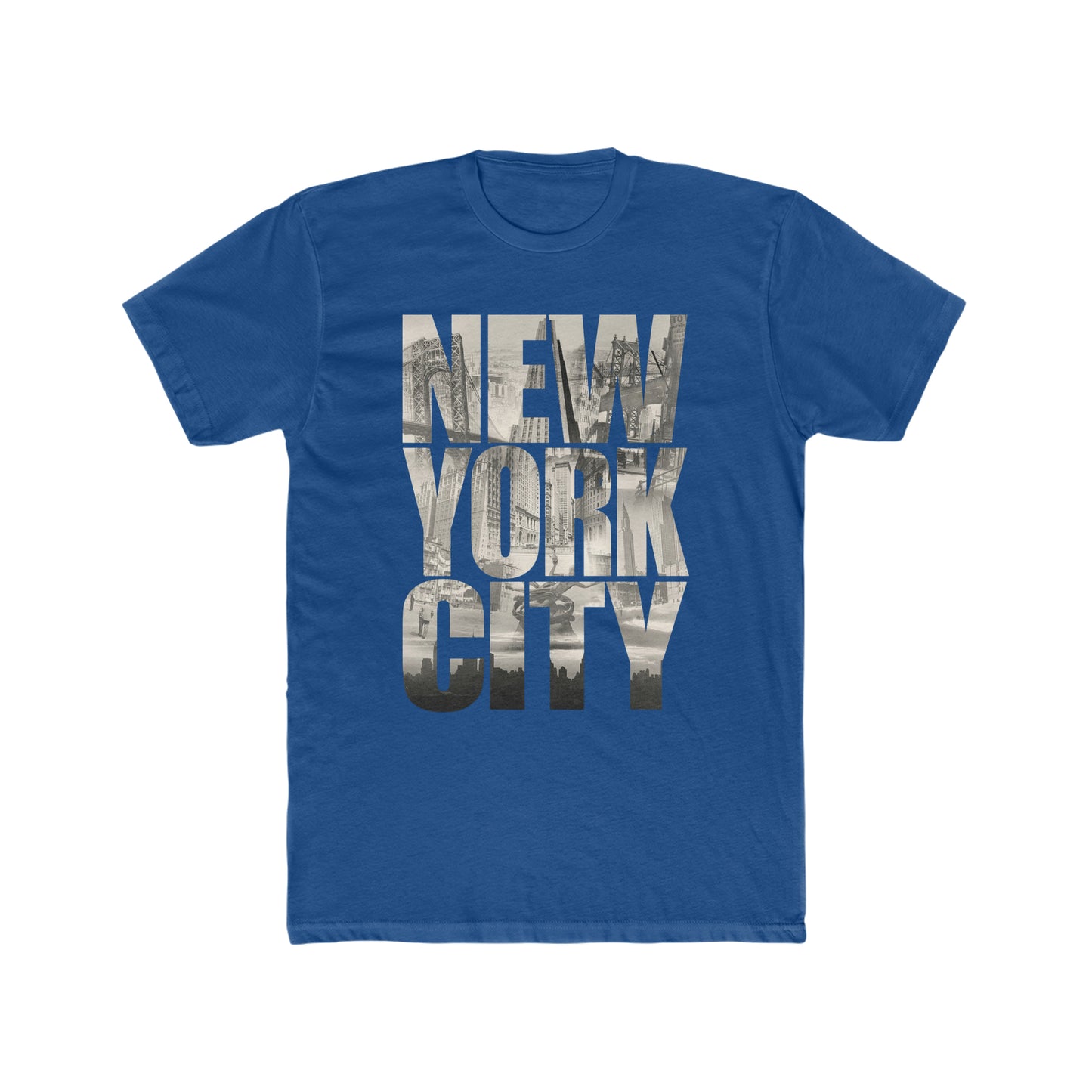 New York City, Bridges and Buildings in the Shirt, Classic Tee