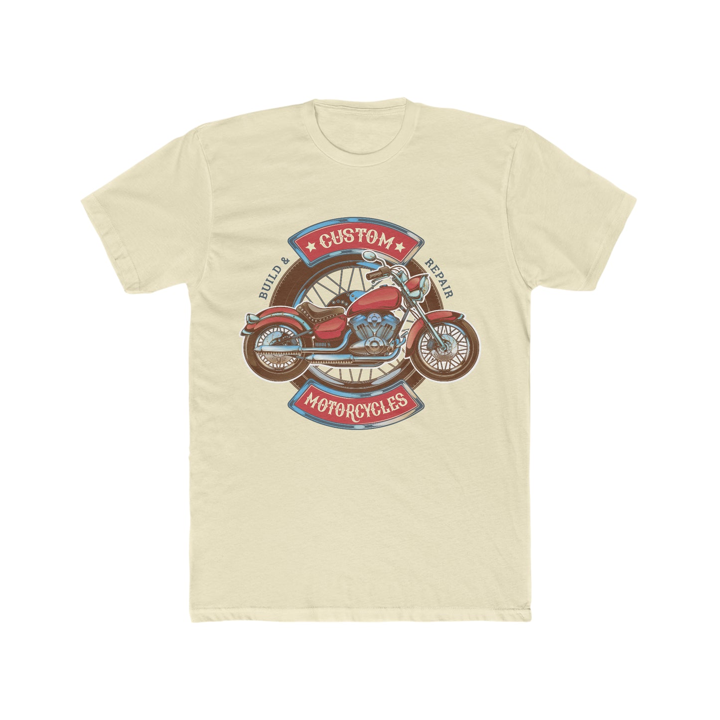 Custom Motorcycles Cool Tee