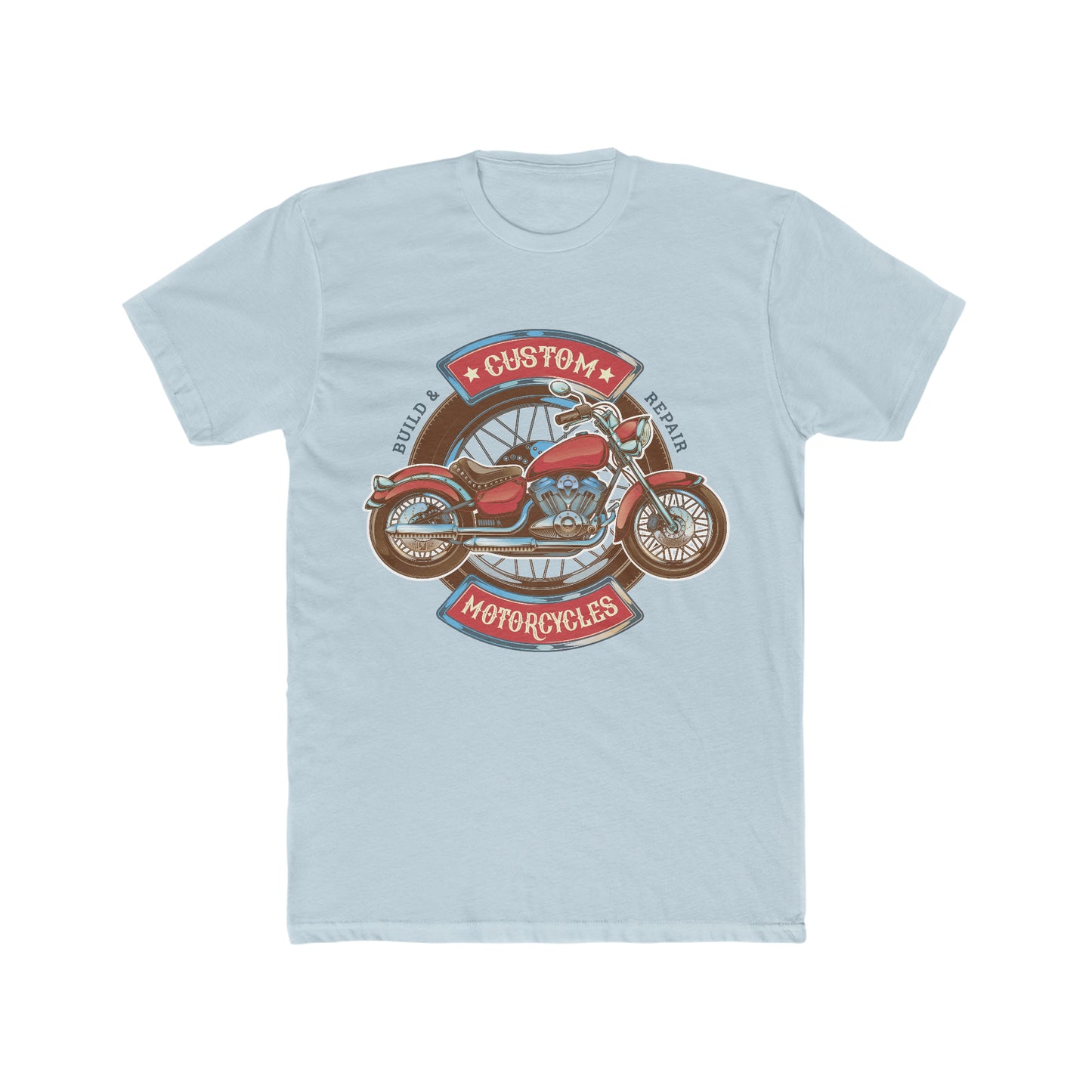 Custom Motorcycles Cool Tee