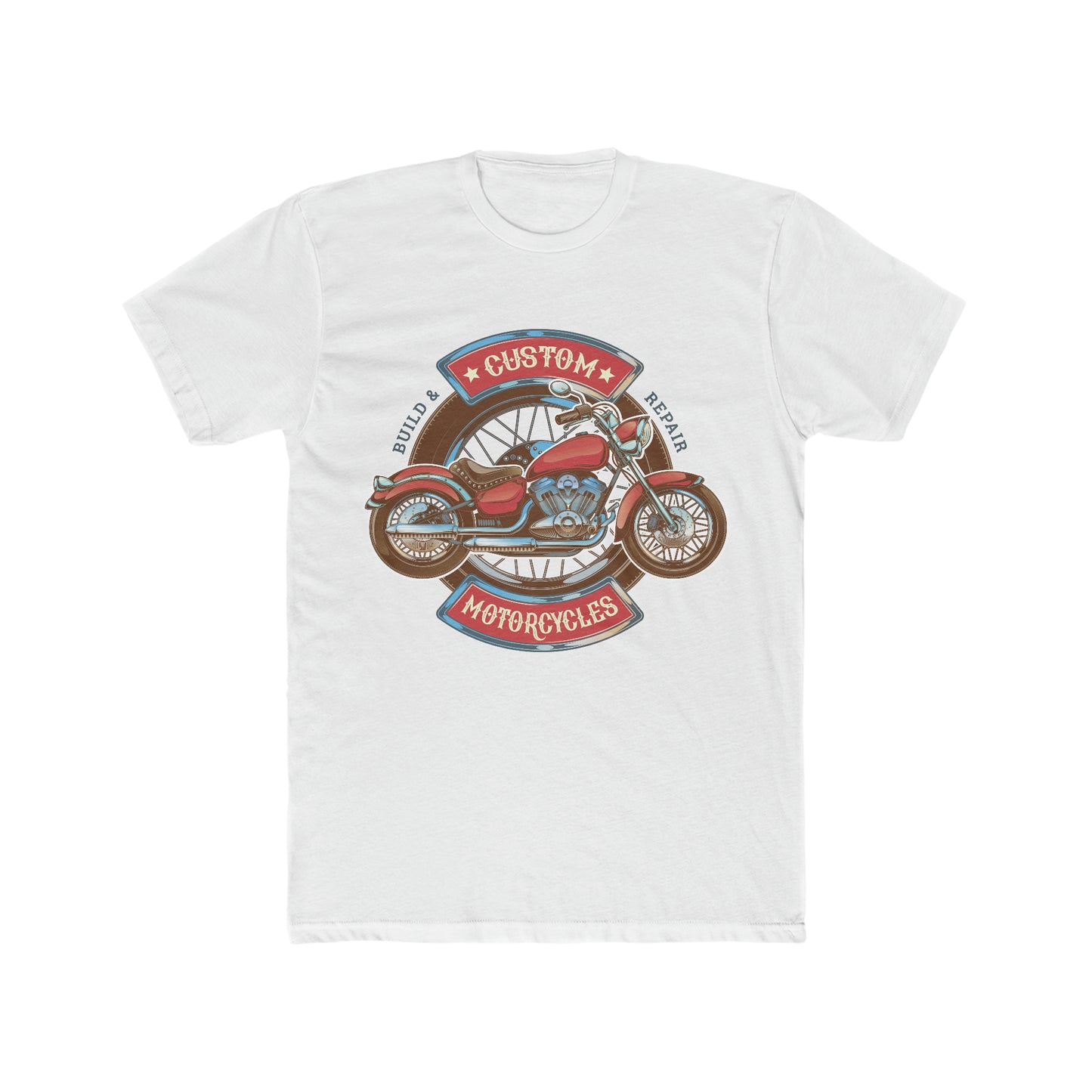 Custom Motorcycles Cool Tee