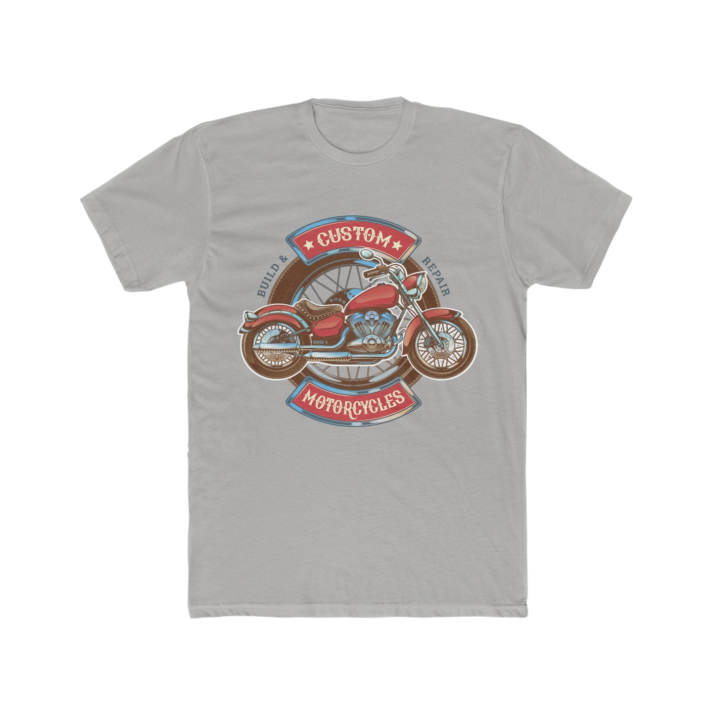 Custom Motorcycles Cool Tee