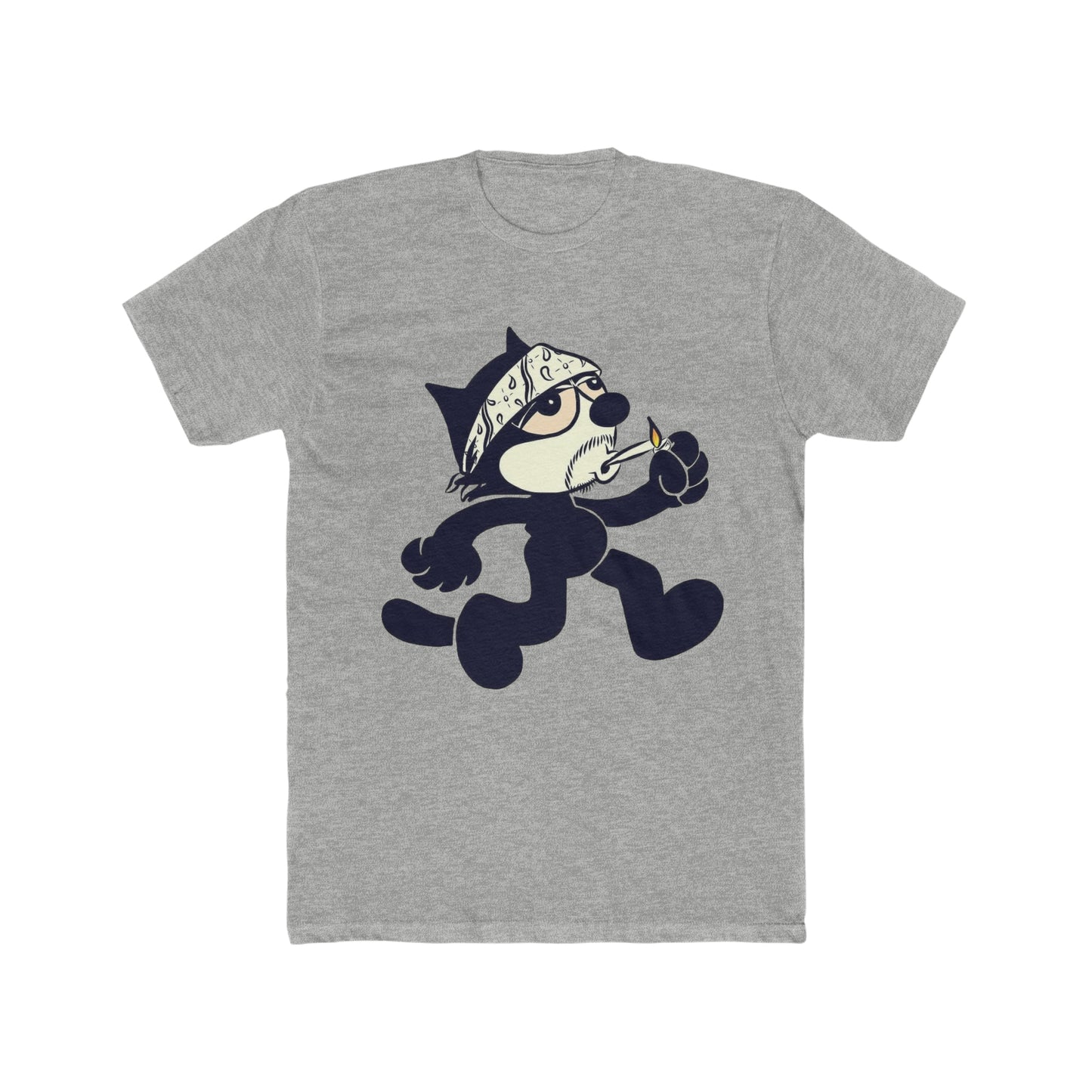 Felix The Cat Smoking a Joint, 420, Weed, Marijuana Tee