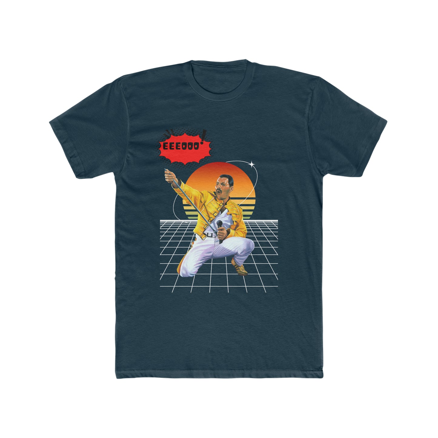 Freddie Mercury, EEEEOOO, Retro, 80's Tee