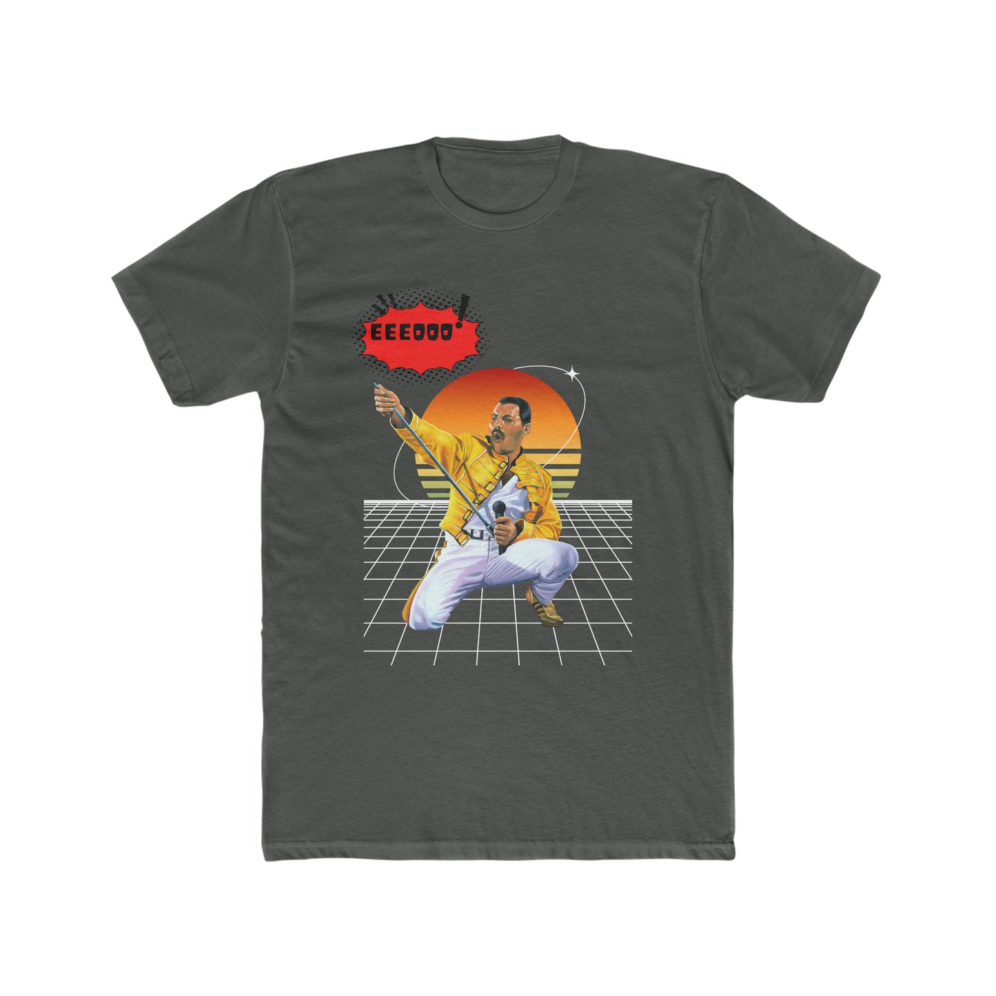 Freddie Mercury, EEEEOOO, Retro, 80's Tee