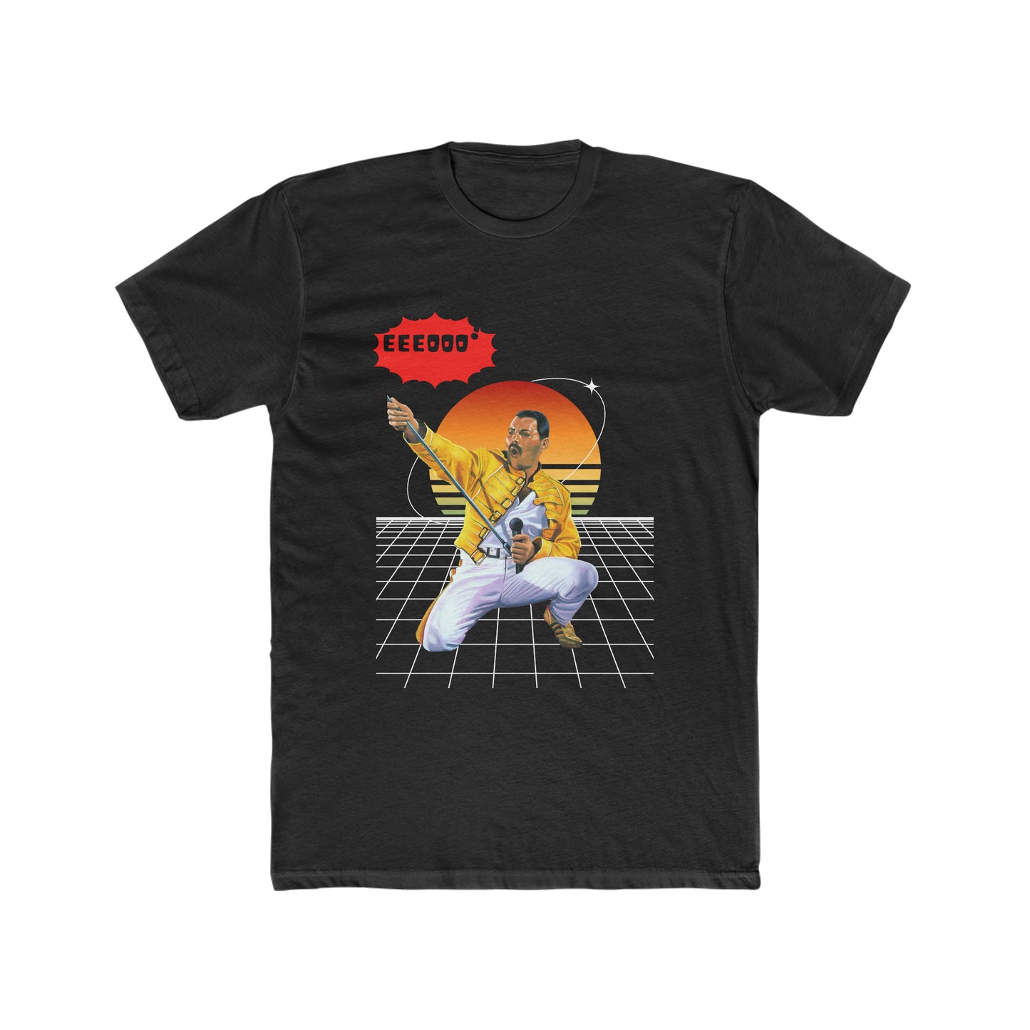 Freddie Mercury, EEEEOOO, Retro, 80's Tee