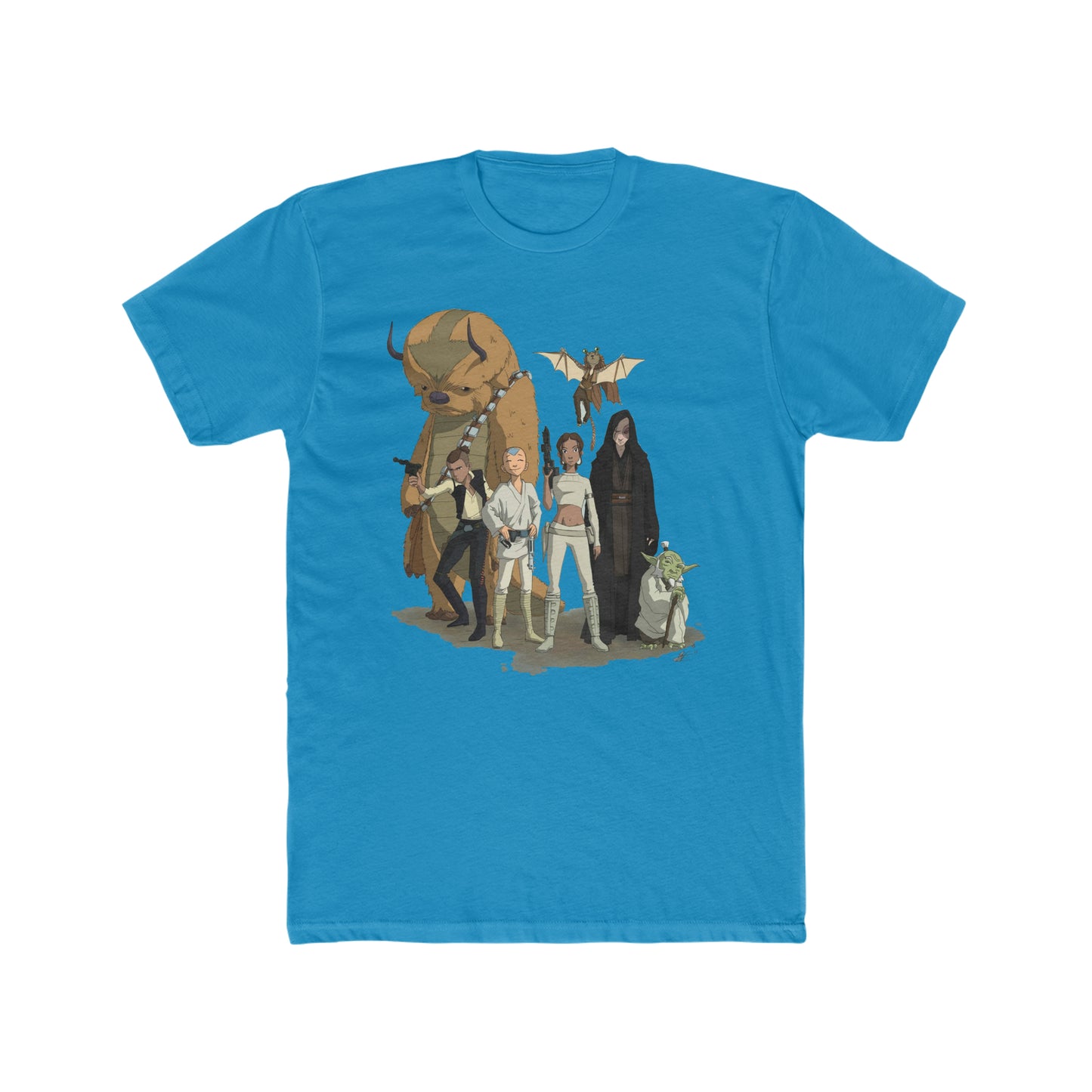 Avatar, The Last Airbender, Star Wars Tee