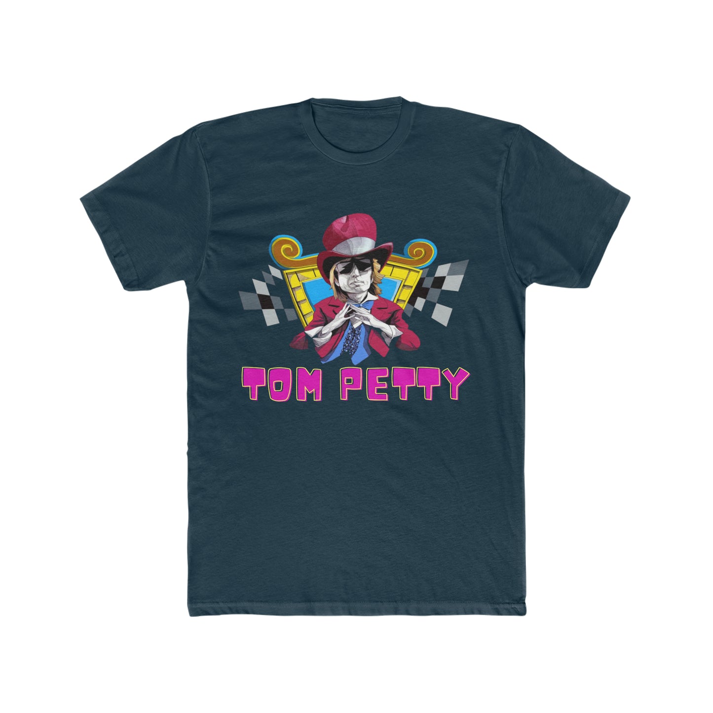 Tom Petty, Art, Cartoon, Comic Tee