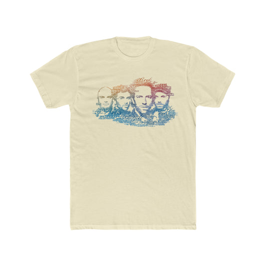 Coldplay Song Titles, Sketch Art Style Tee