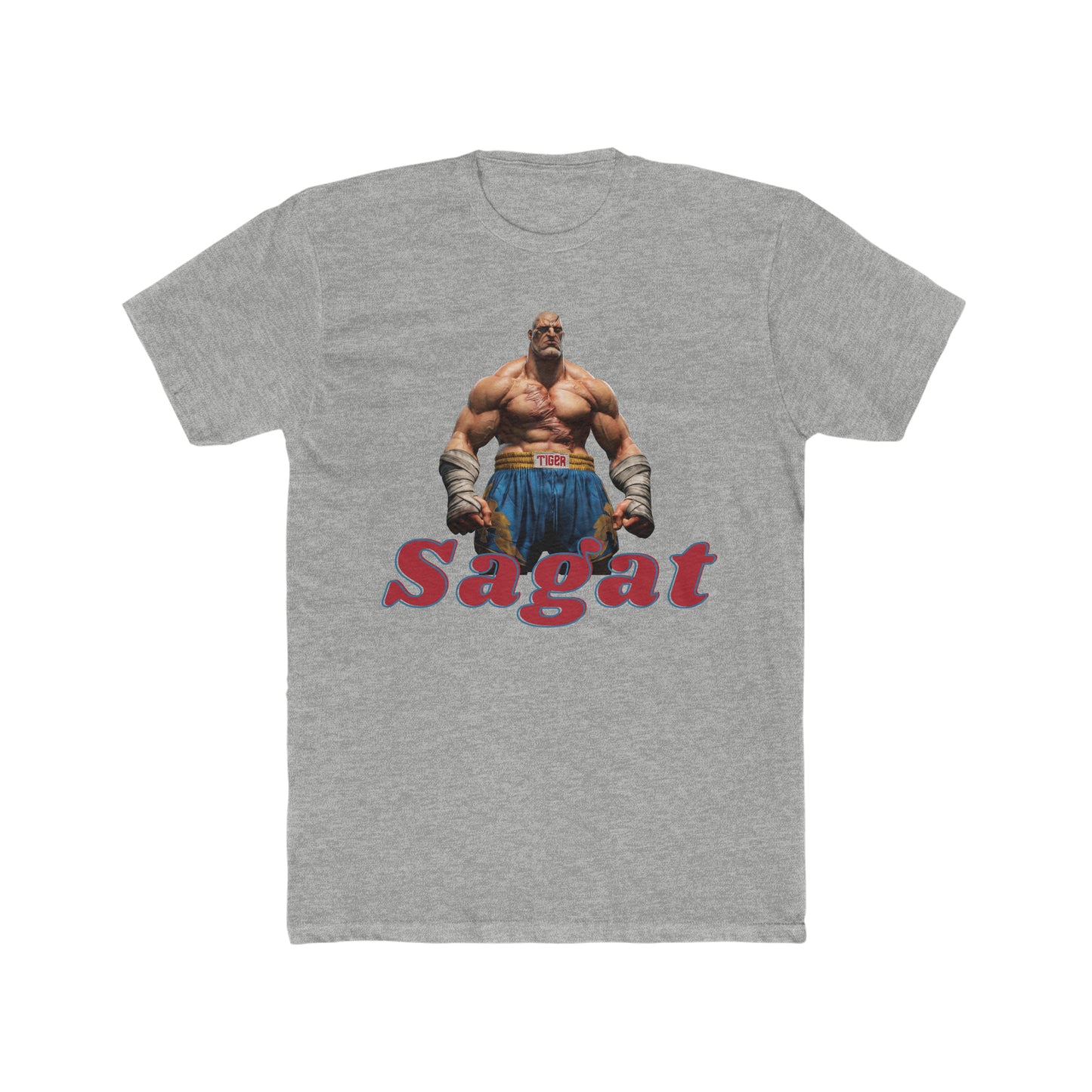 Sagat from Streetfighter Video Game Tee