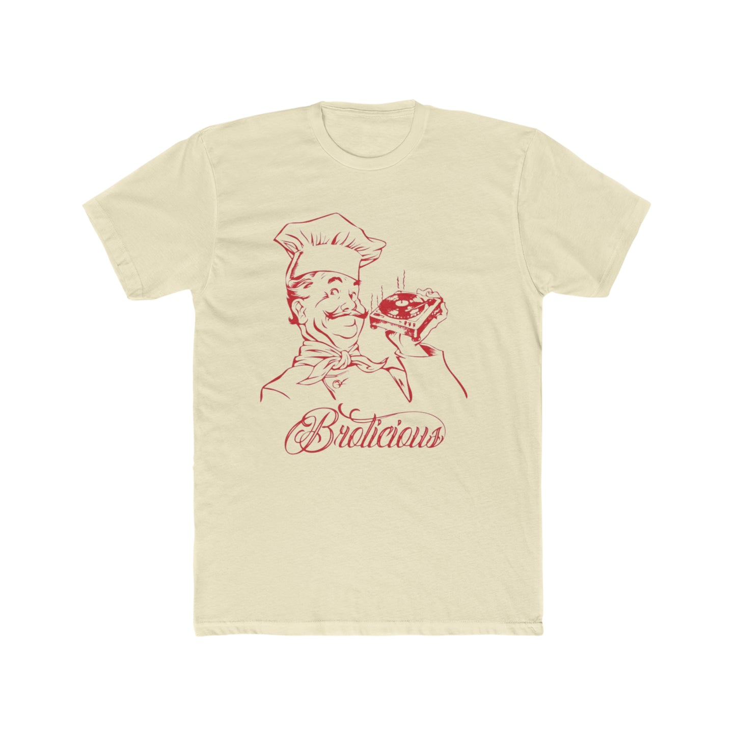 Brolicious Pizza Turntable Tee