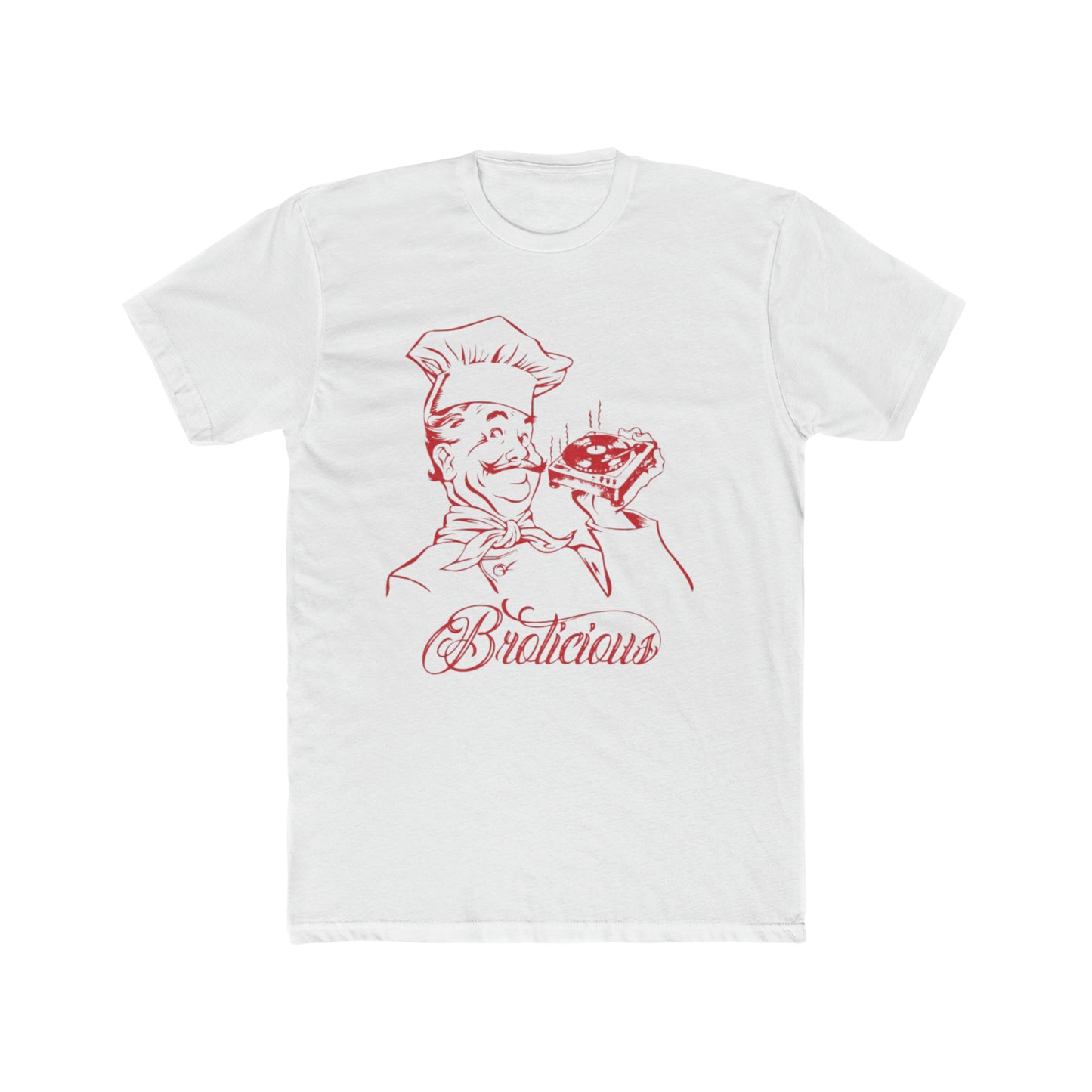 Brolicious Pizza Turntable Tee