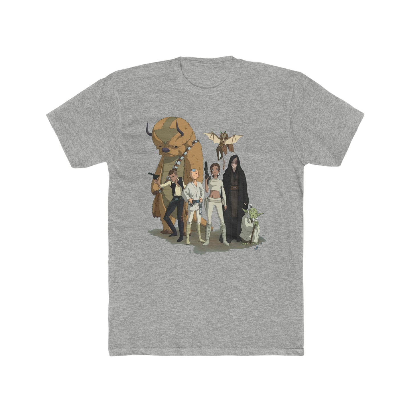 Avatar, The Last Airbender, Star Wars Tee