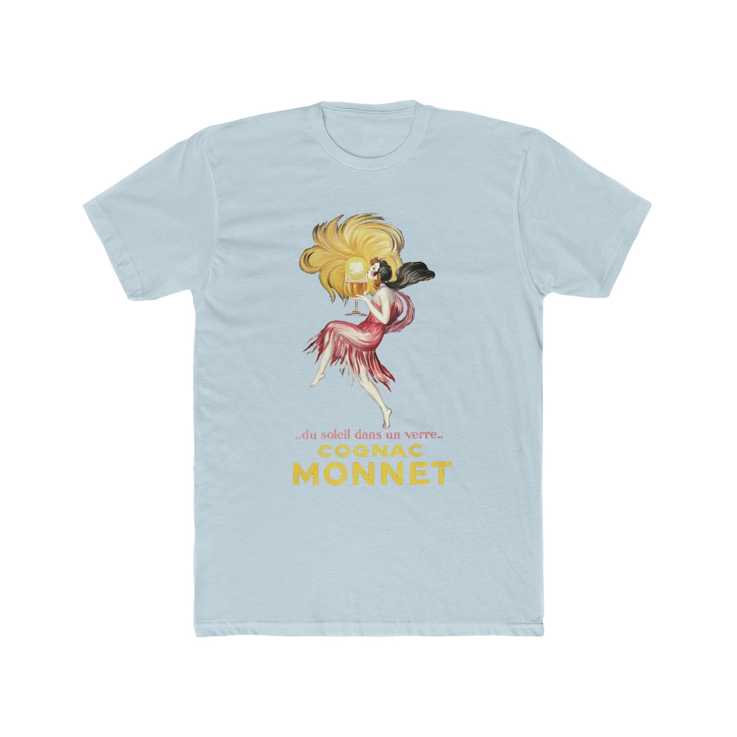 French Cognac Monnet Vintage Inspired Poster, French Advertising , Retro Print Tee