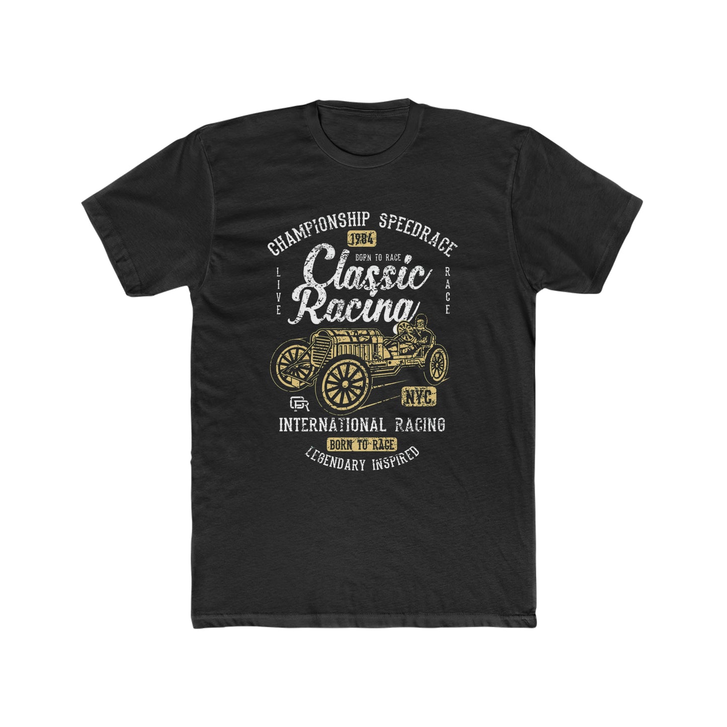 Old School Classic Racing, Vintage Inspired Tee