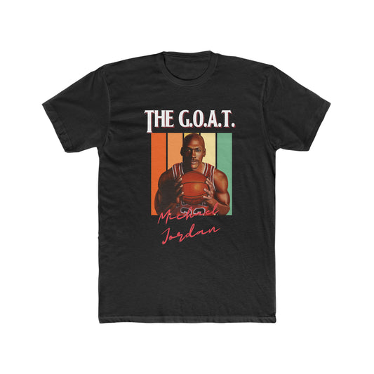 Michael Jordon, The GOAT, Greatest Of All Time, Retro Inspired Tee