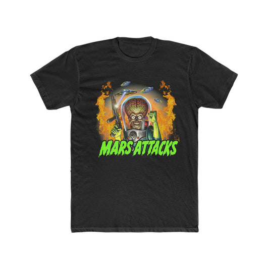 Mars Attacks, UFO, Alien, Digitally Enhanced Tee