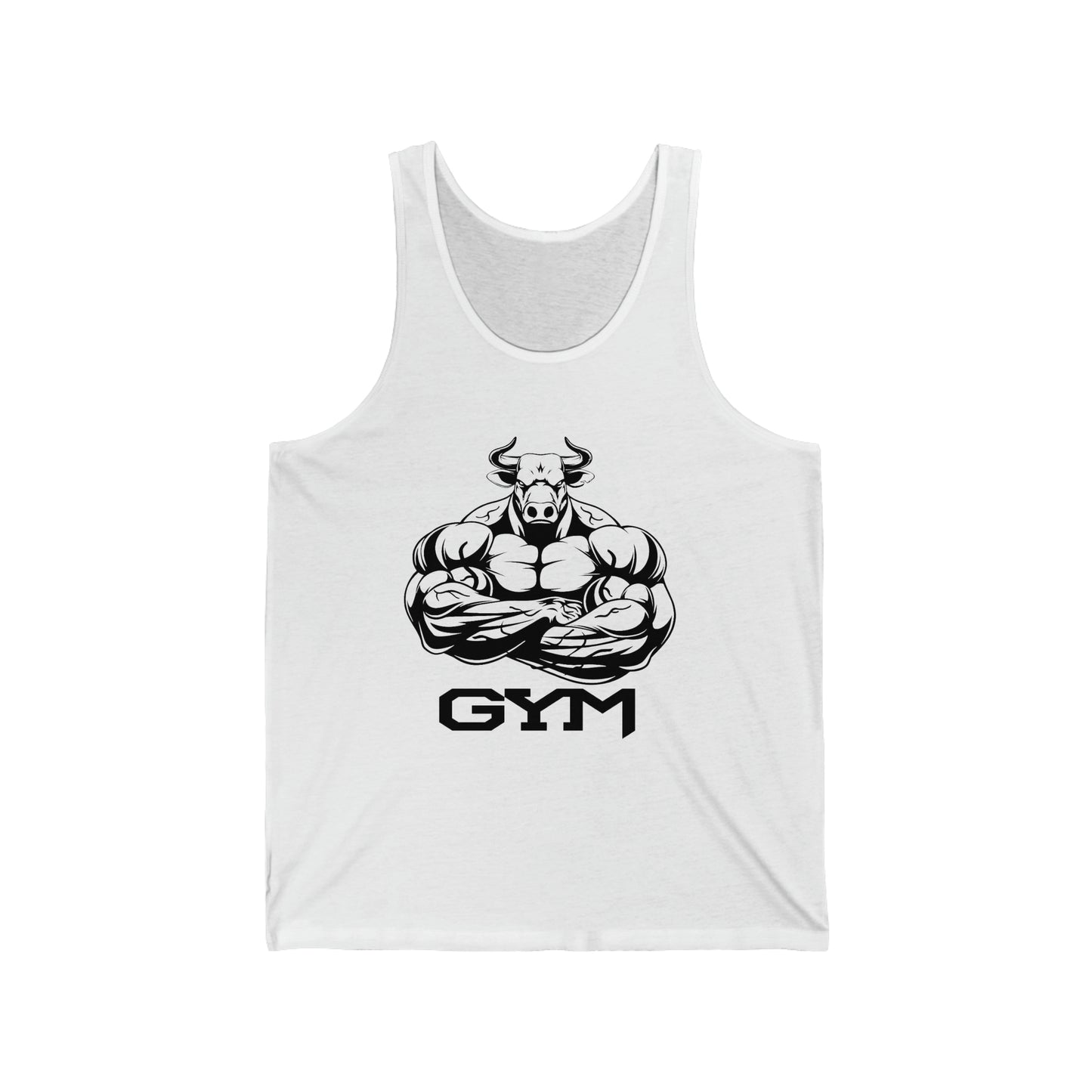 Gym Tee Workout Attire, Bull, Toro Tank Top