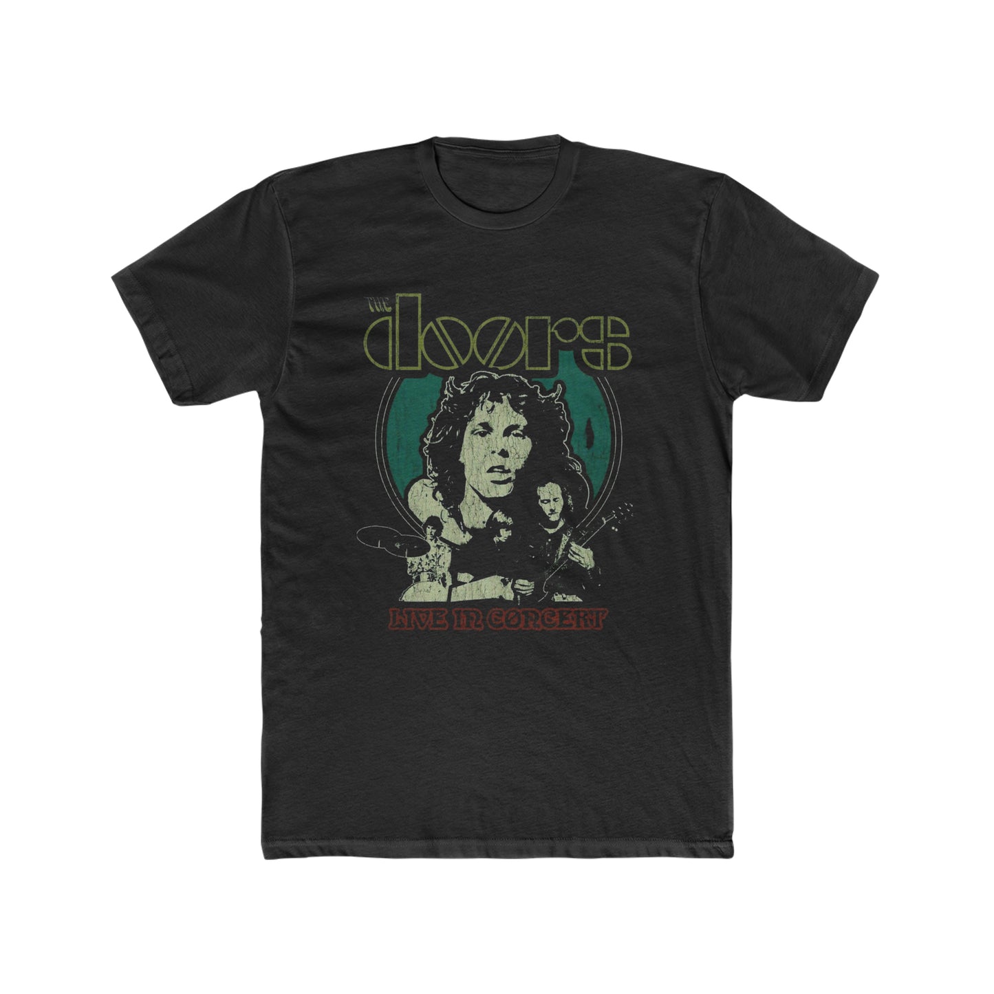 The Doors, Live In Concert, Vintage Inspired Tee