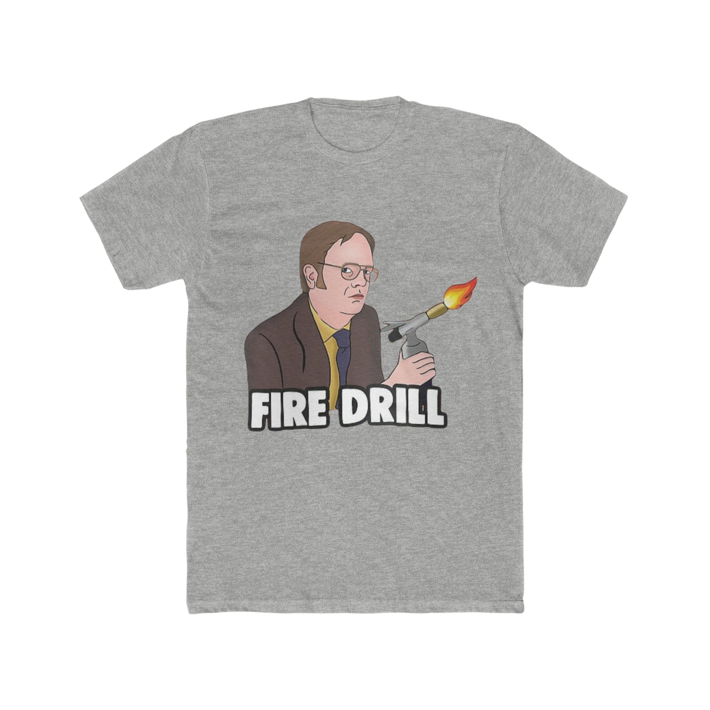 The Office, Dwight Schrute, Fire Drill, Iconic TV Series Tee