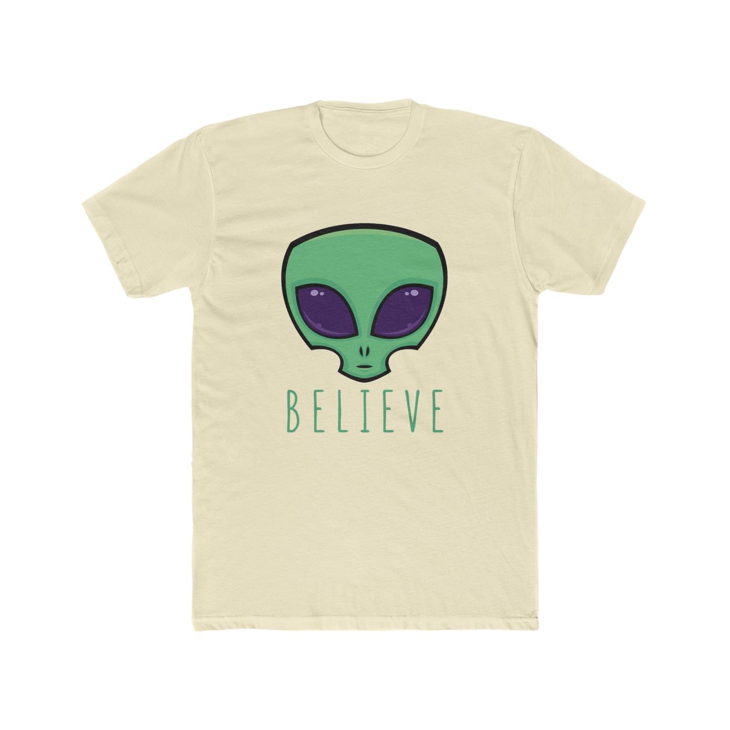 Martian, Alien Face, Believe Tee