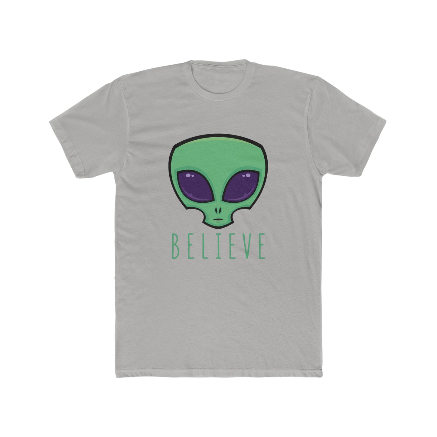 Martian, Alien Face, Believe Tee