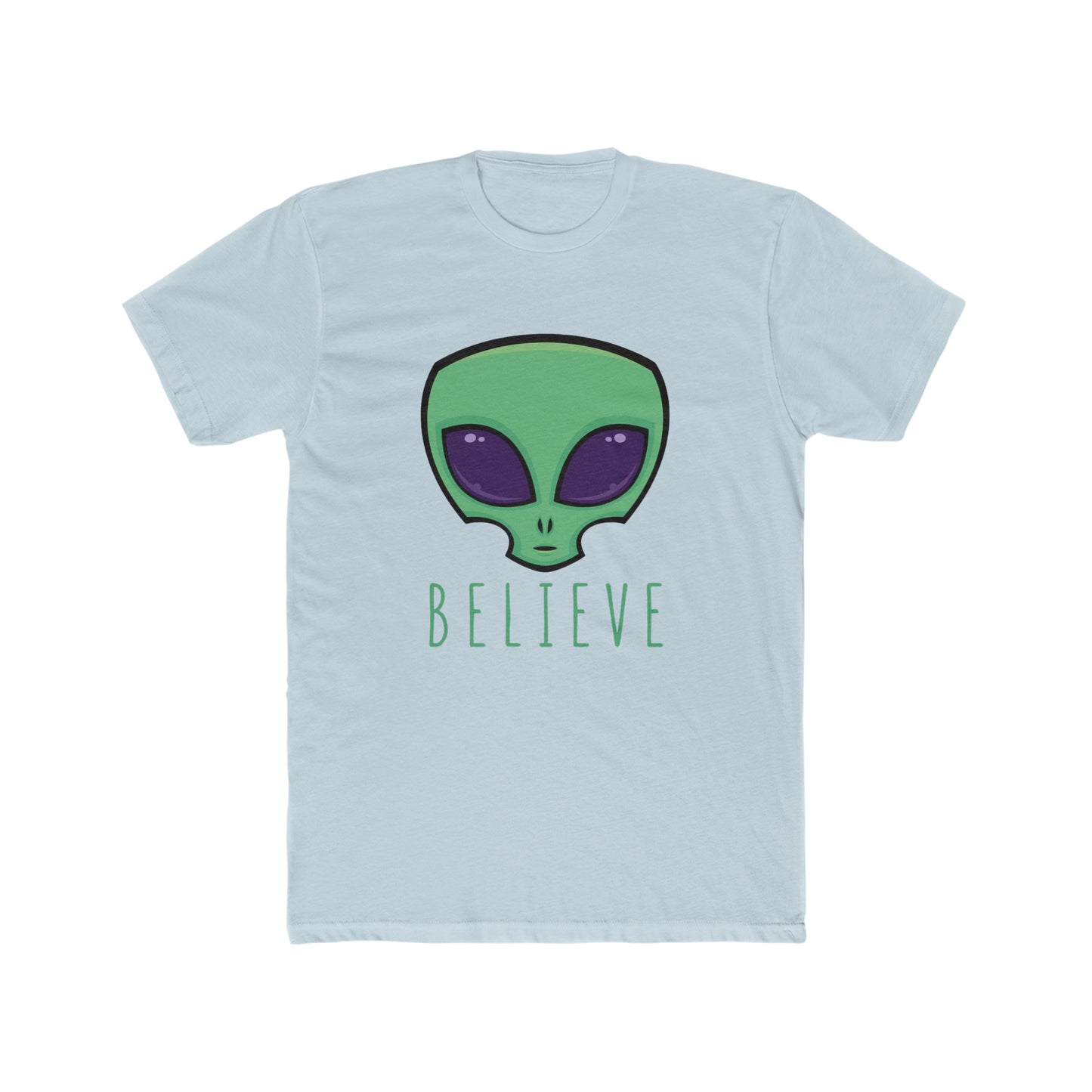 Martian, Alien Face, Believe Tee