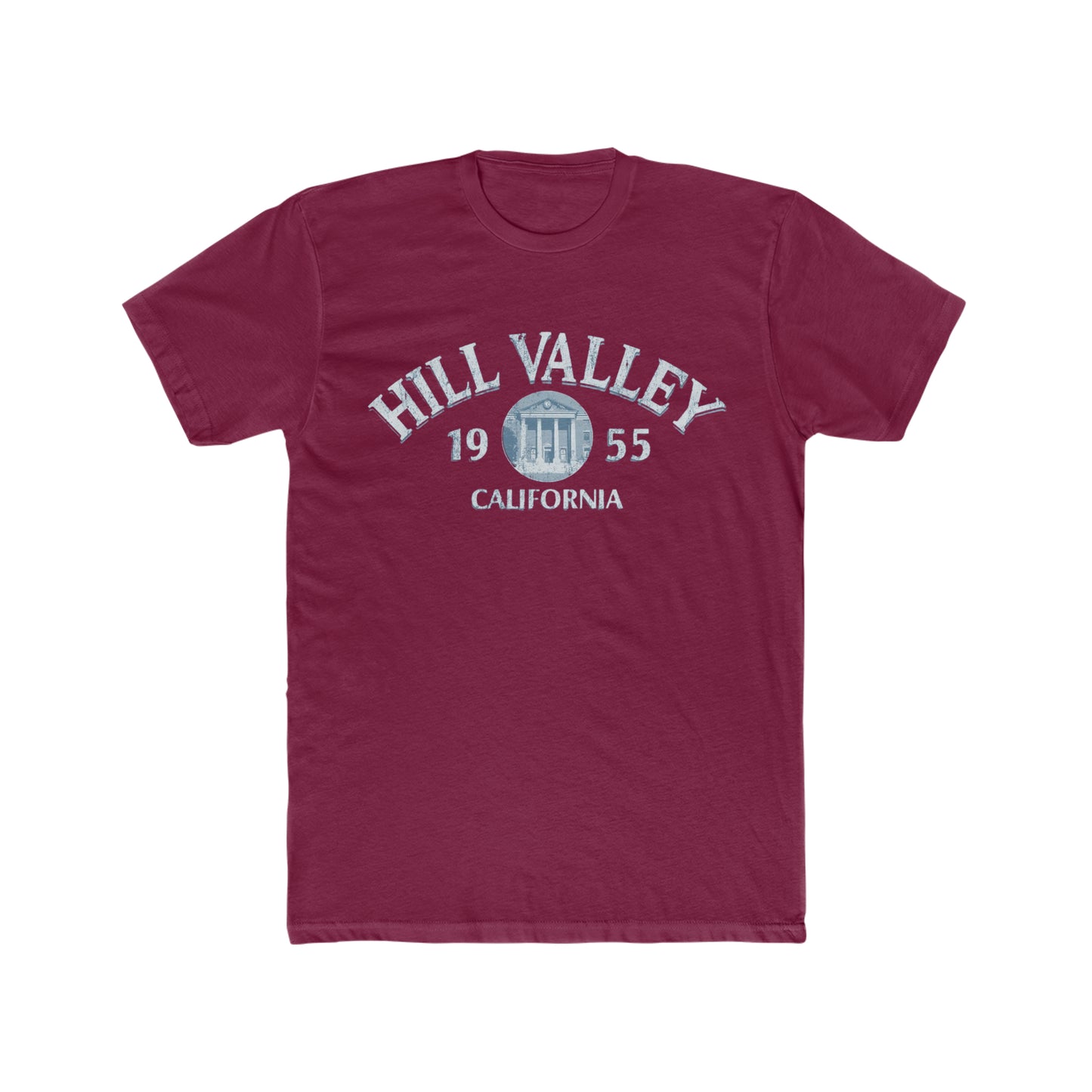 Hill Valley From the Movie Back to the Future, 1980's Vintage Inspired Tee