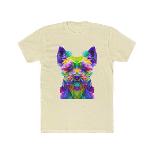 Colorful Yorkie, Pop Art Tee