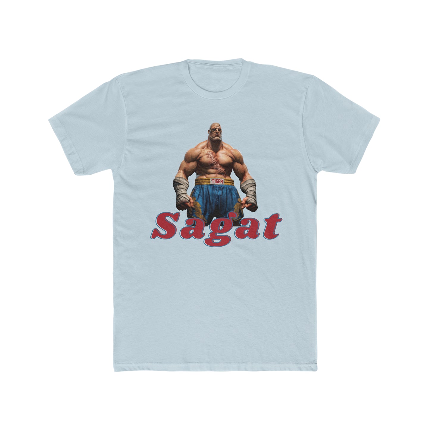 Sagat from Streetfighter Video Game Tee